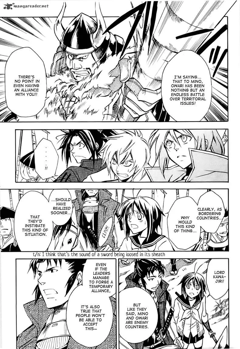 Sengoku Strays Chapter 25 page 28