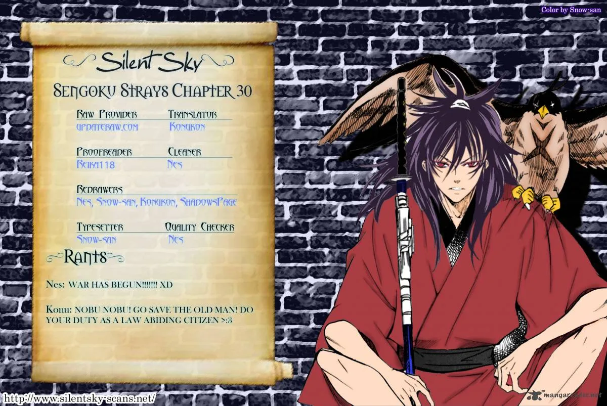 Sengoku Strays Chapter 30 page 1