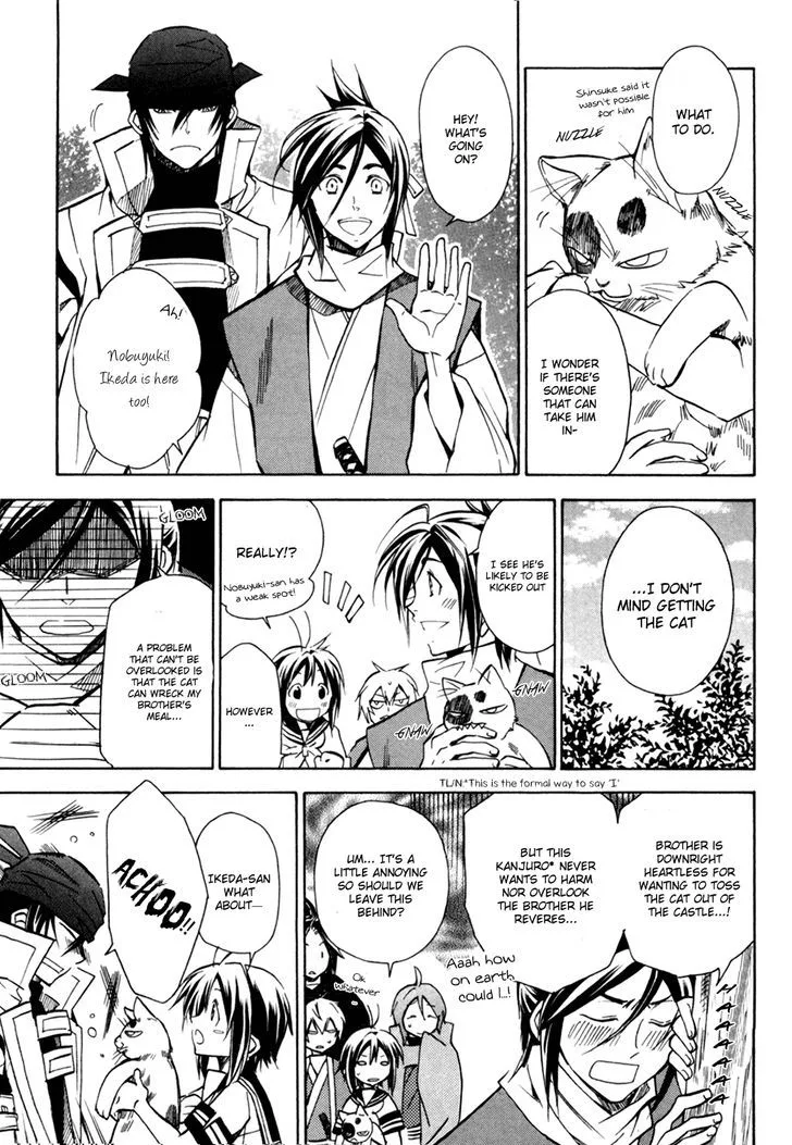 Sengoku Strays Chapter 31.5 page 8