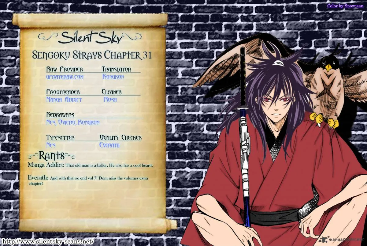 Sengoku Strays Chapter 31 page 1