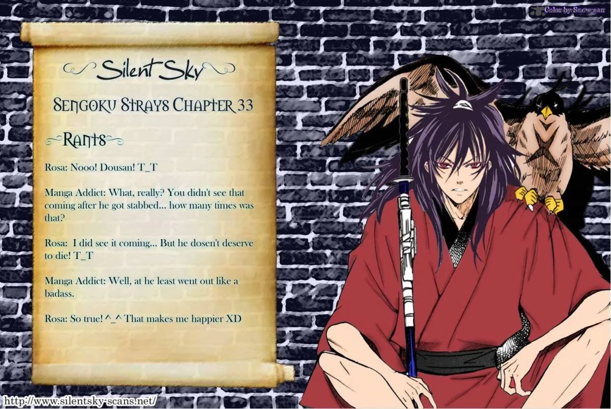 Sengoku Strays Chapter 33 page 37