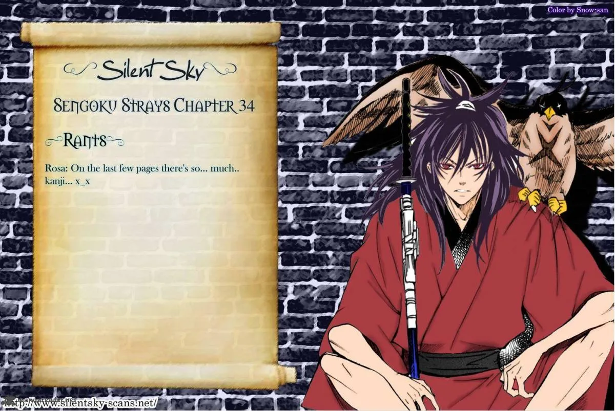 Sengoku Strays Chapter 34 page 27