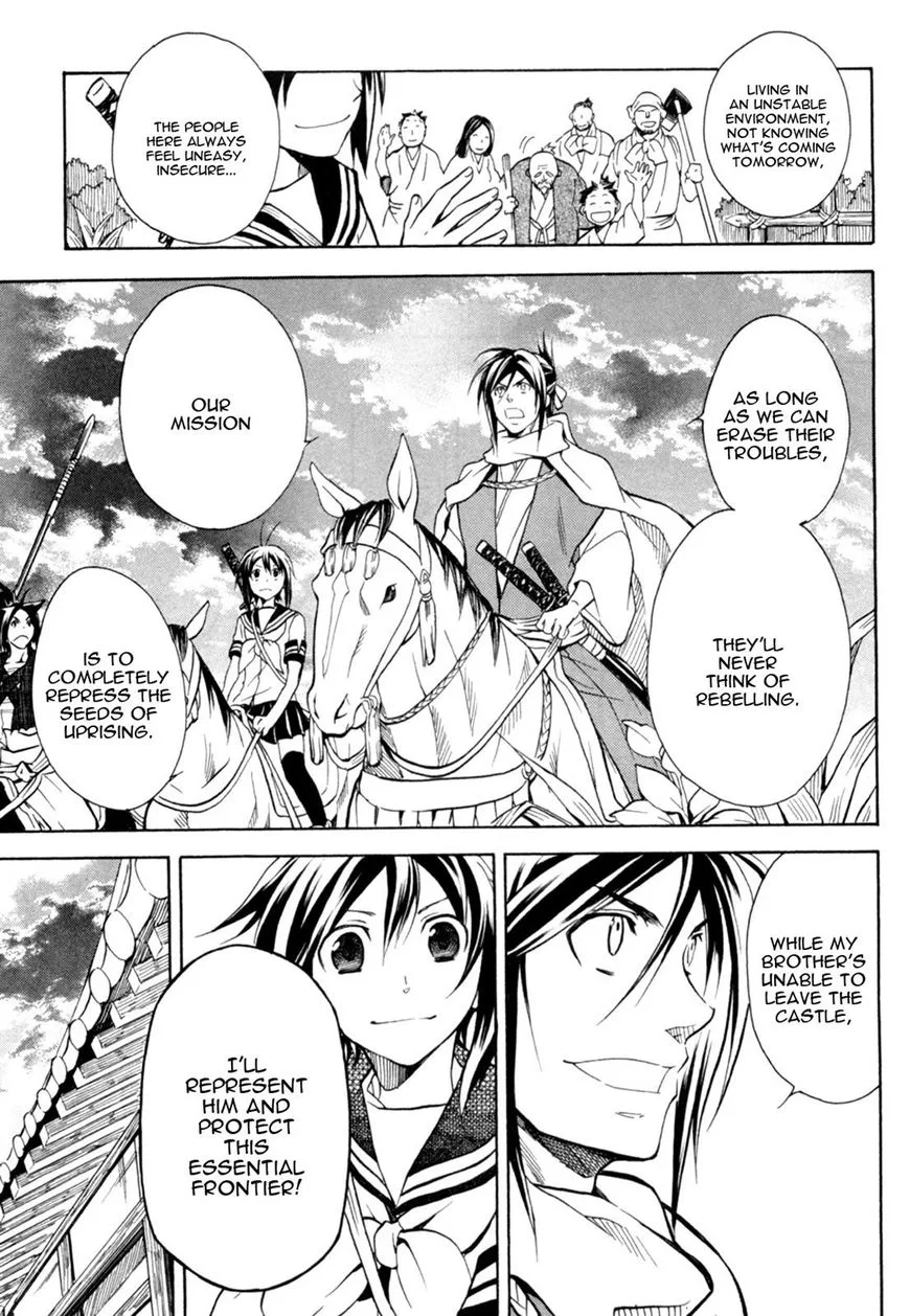 Sengoku Strays Chapter 37 page 16