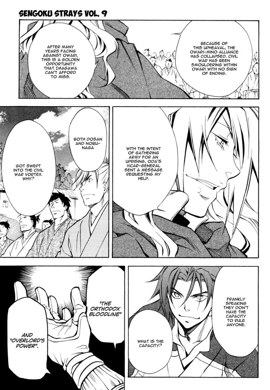 Sengoku Strays Chapter 37 page 34