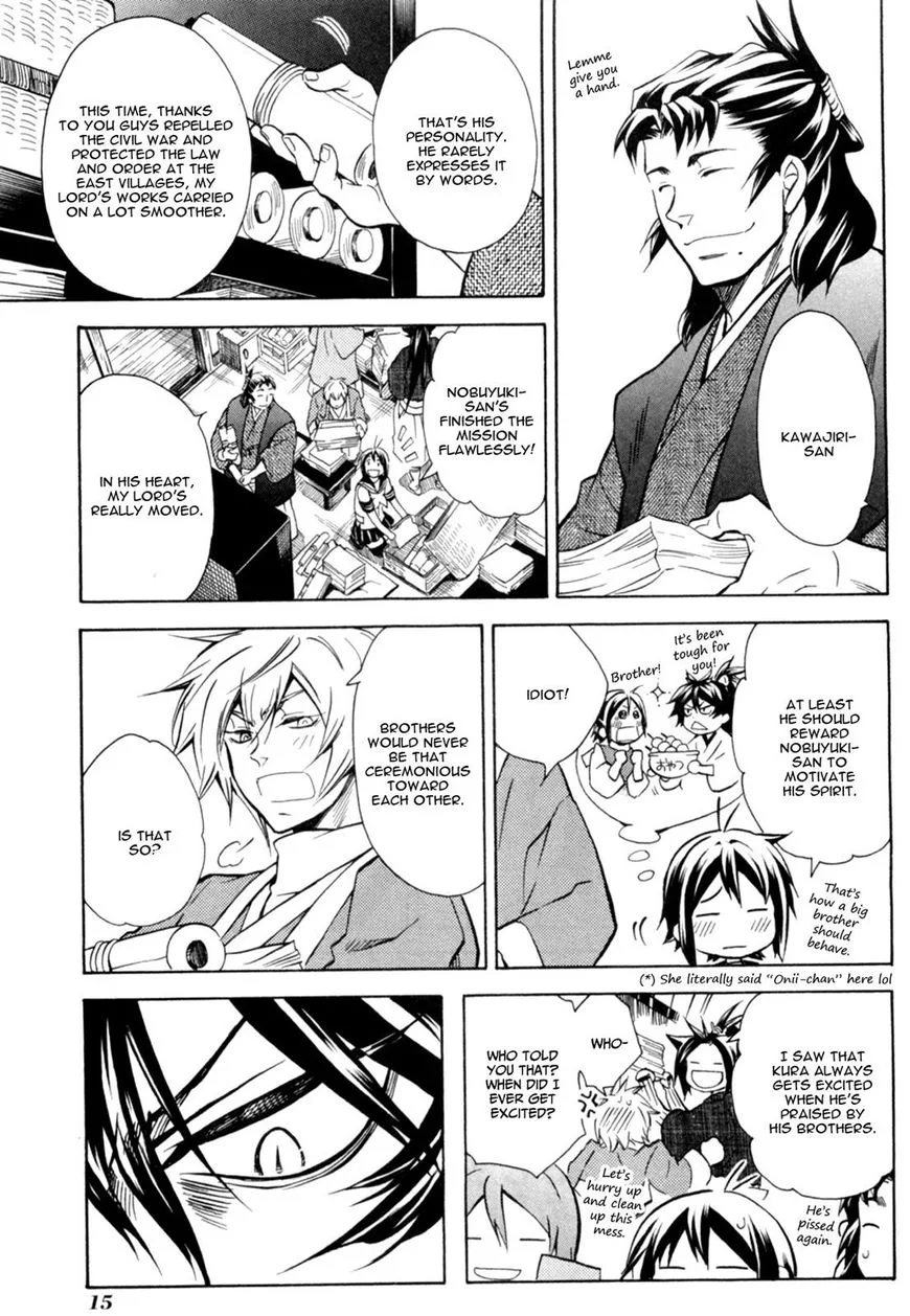 Sengoku Strays Chapter 37 page 18