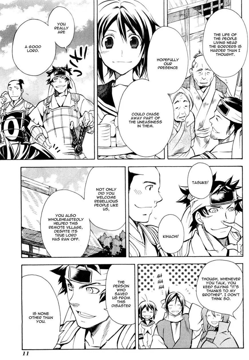 Sengoku Strays Chapter 37 page 14