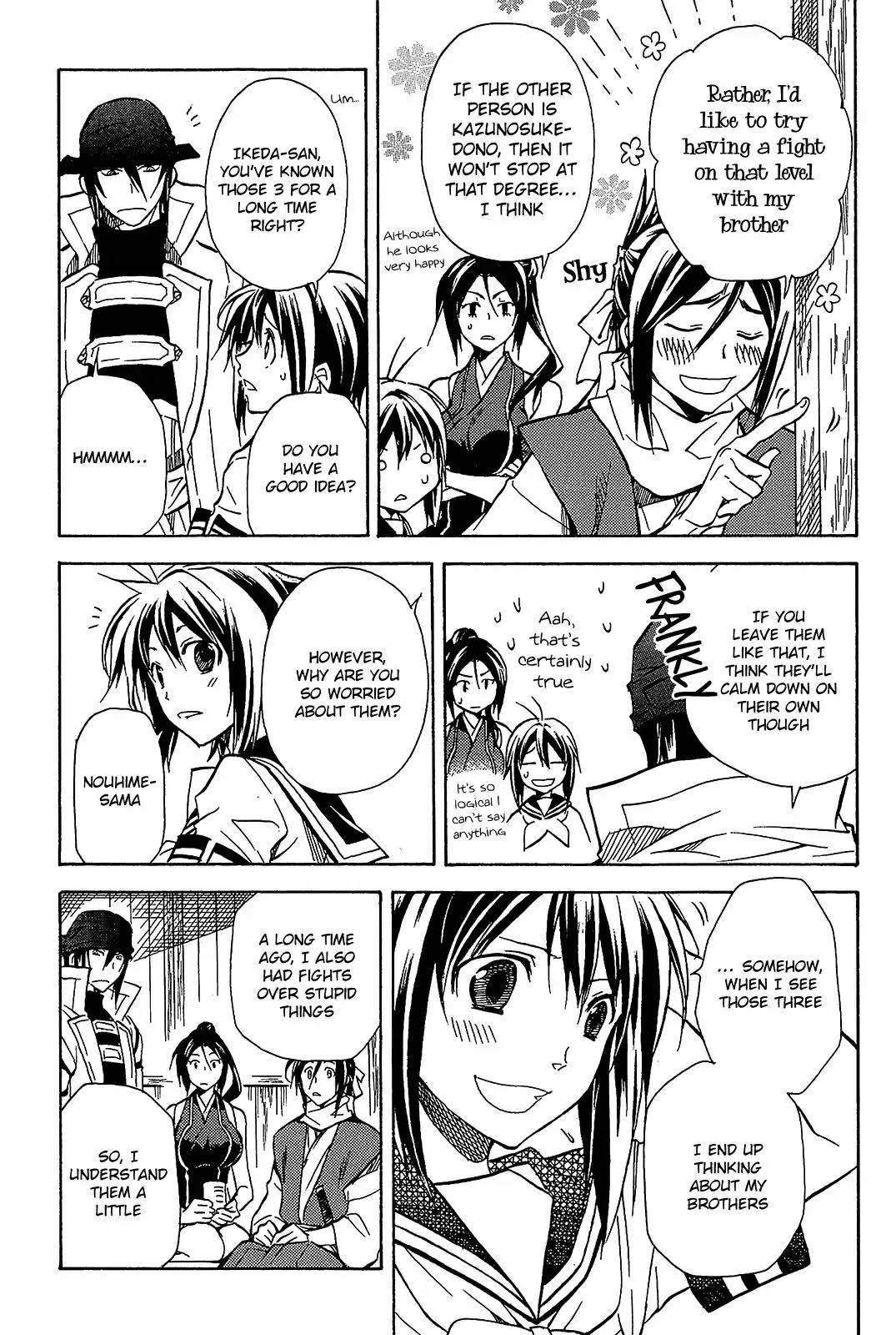 Sengoku Strays Chapter 41.5 page 13