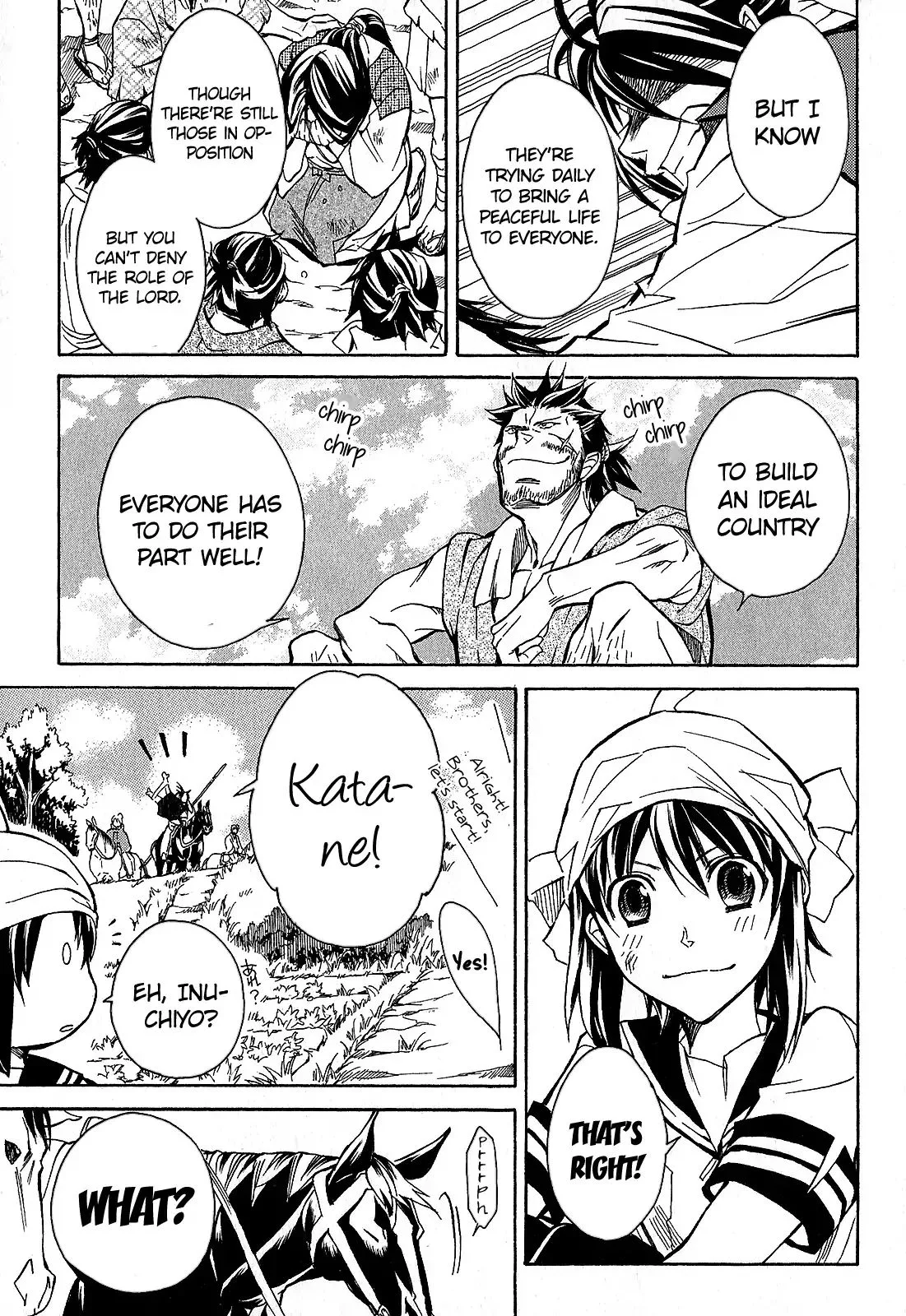 Sengoku Strays Chapter 42 page 24