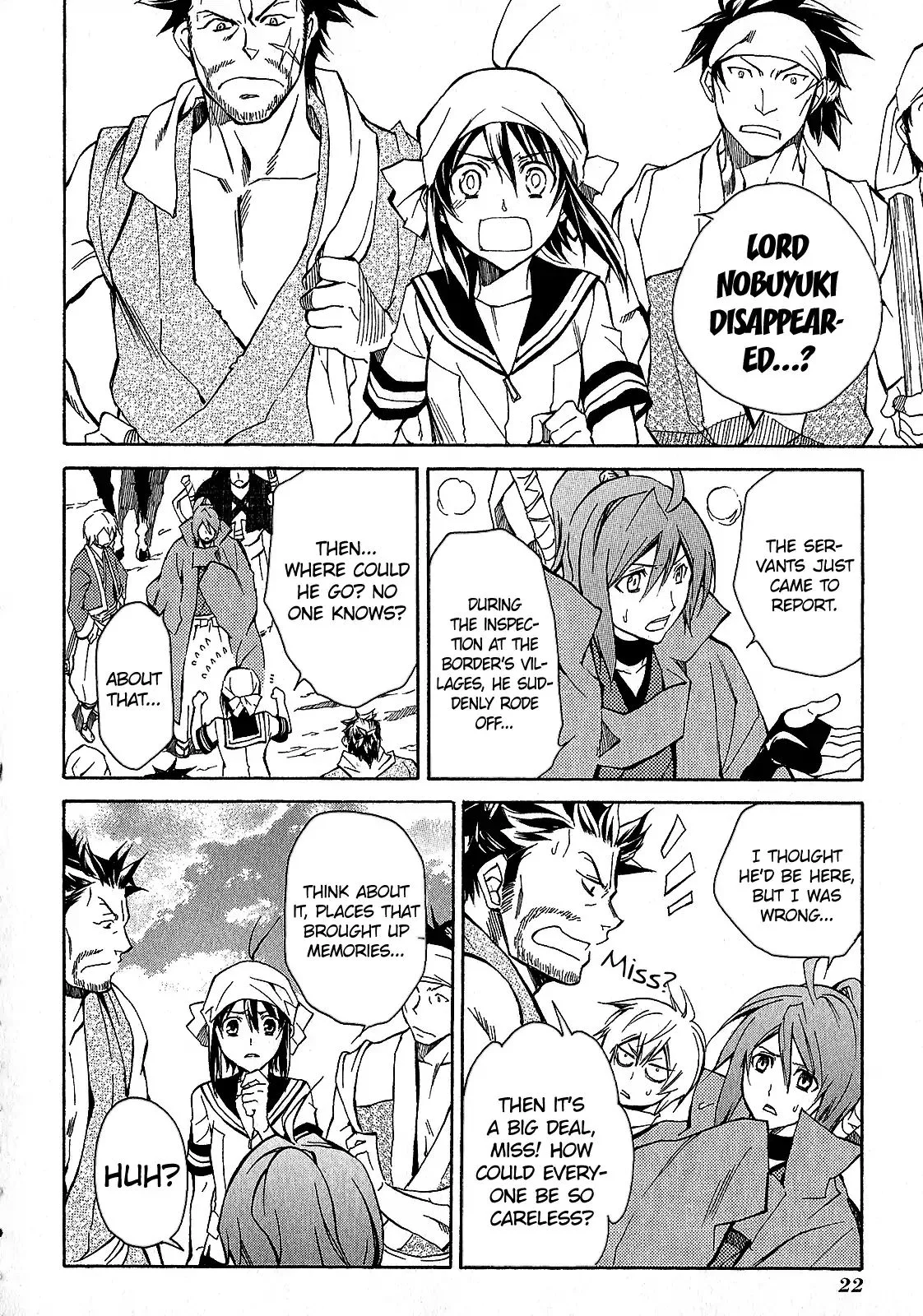 Sengoku Strays Chapter 42 page 25