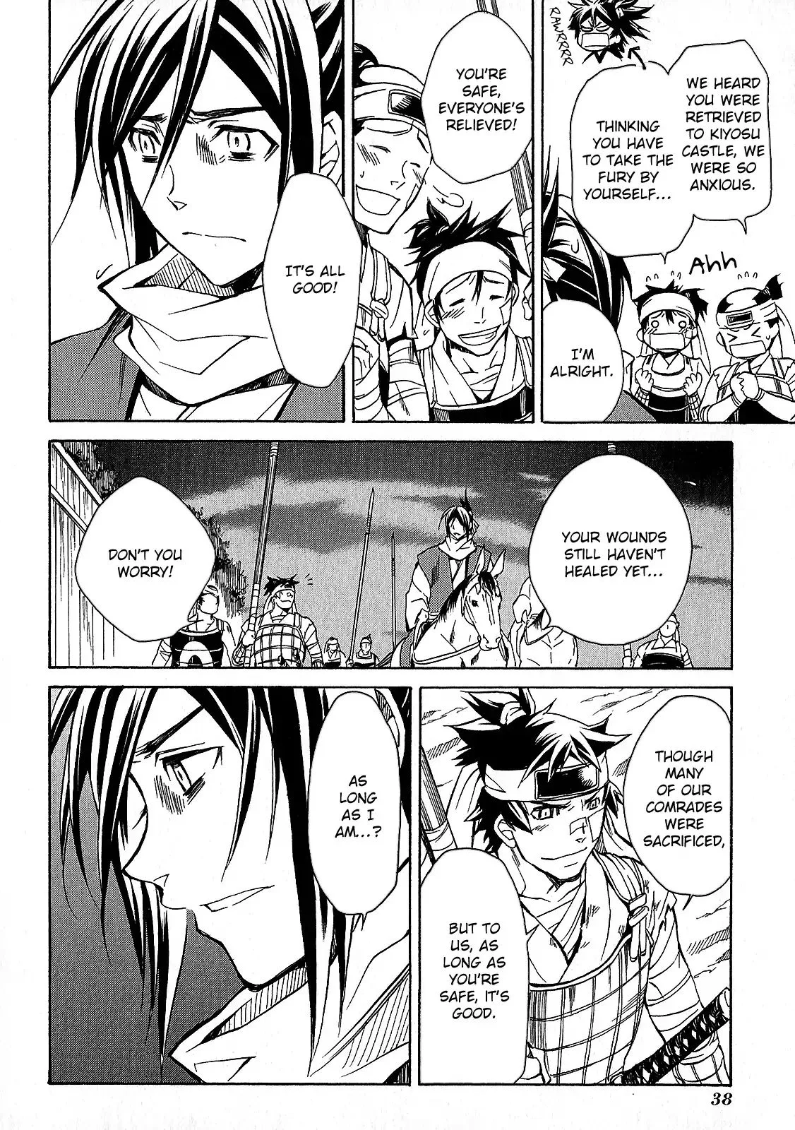 Sengoku Strays Chapter 42 page 41
