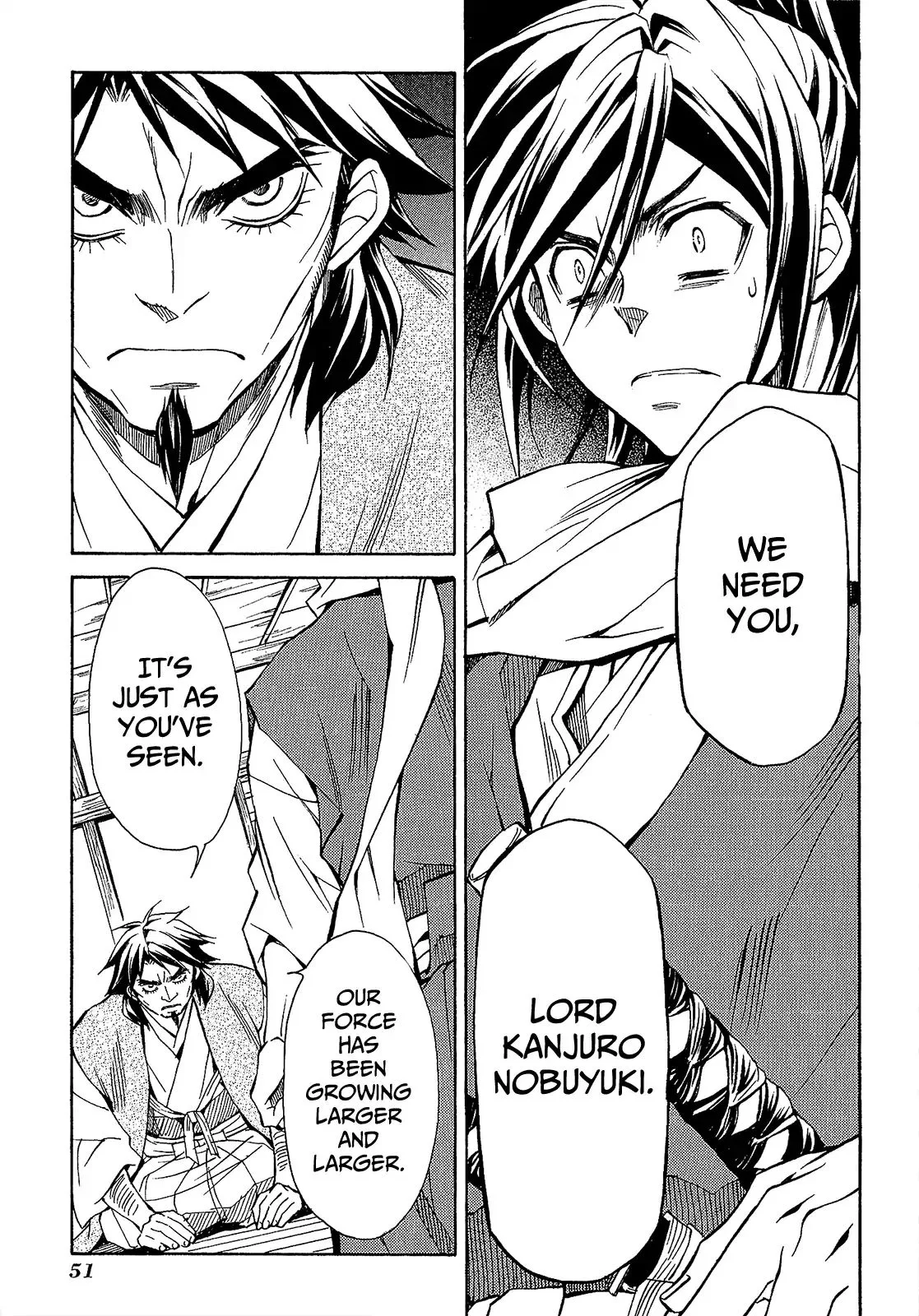 Sengoku Strays Chapter 43 page 4