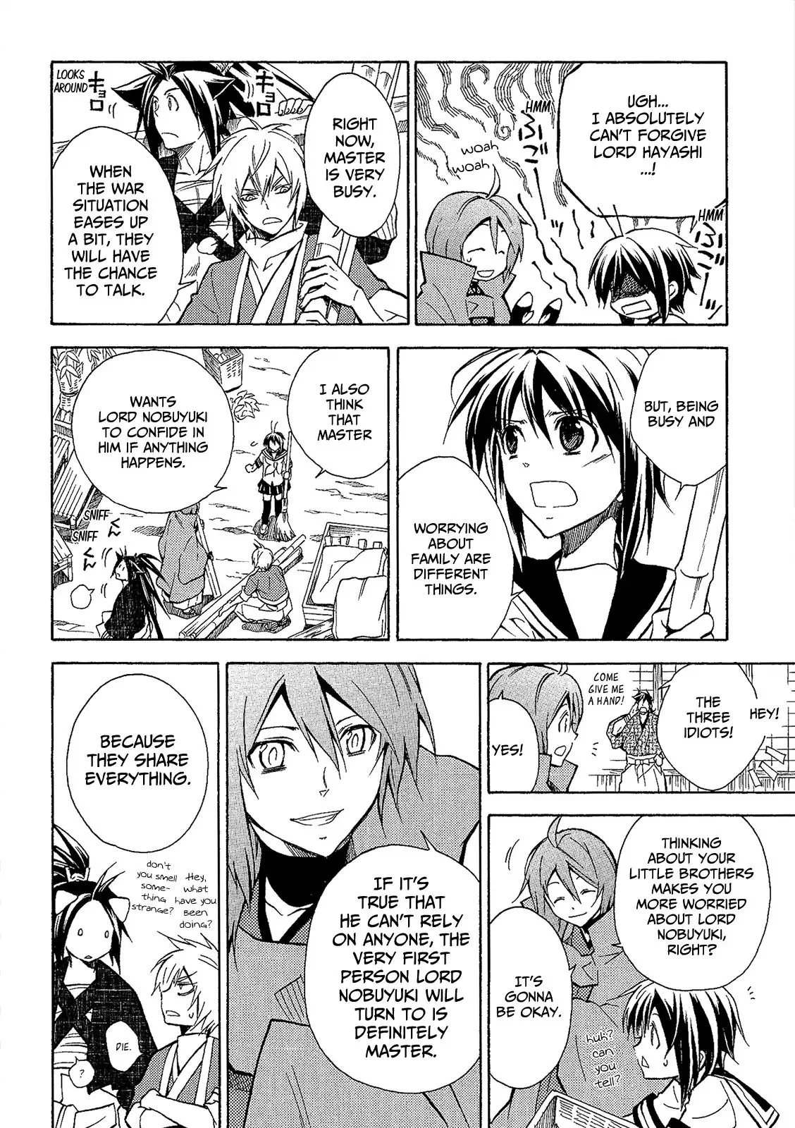 Sengoku Strays Chapter 44 page 11