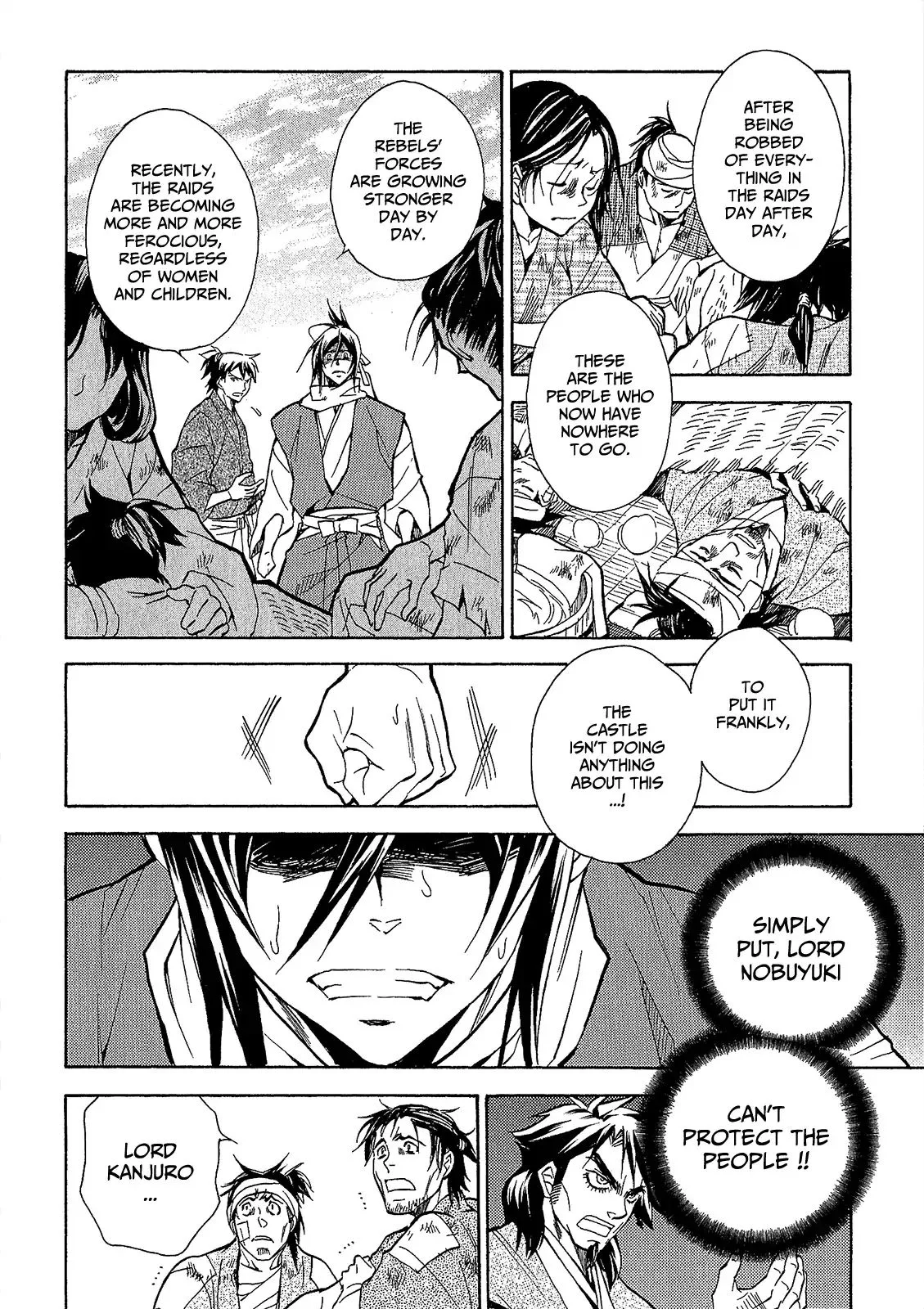 Sengoku Strays Chapter 44 page 13