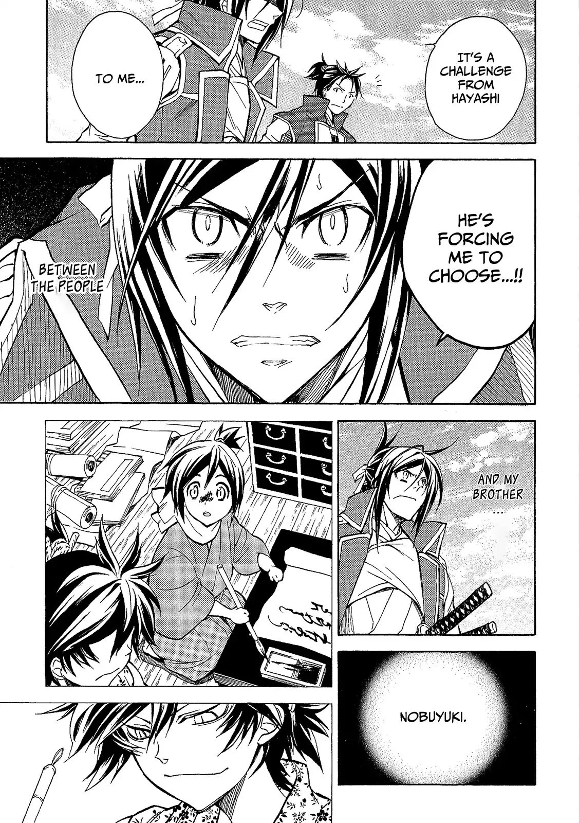 Sengoku Strays Chapter 44 page 24