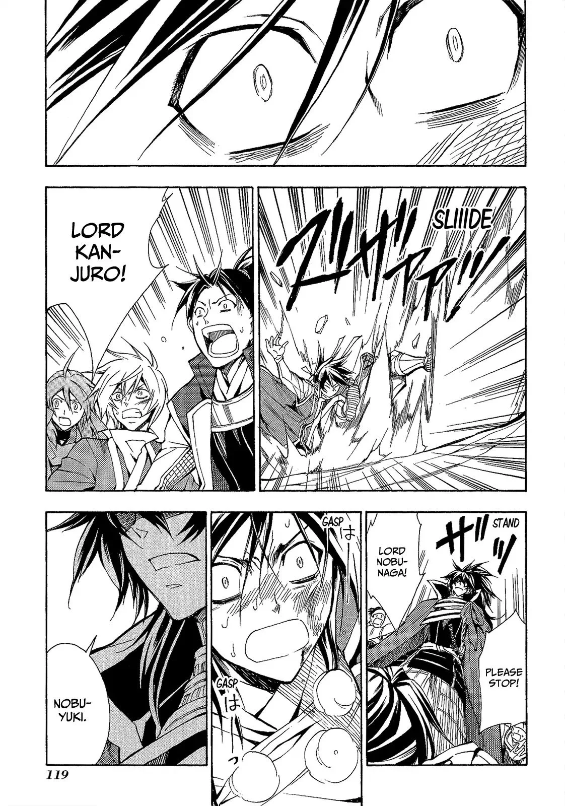 Sengoku Strays Chapter 45 page 11
