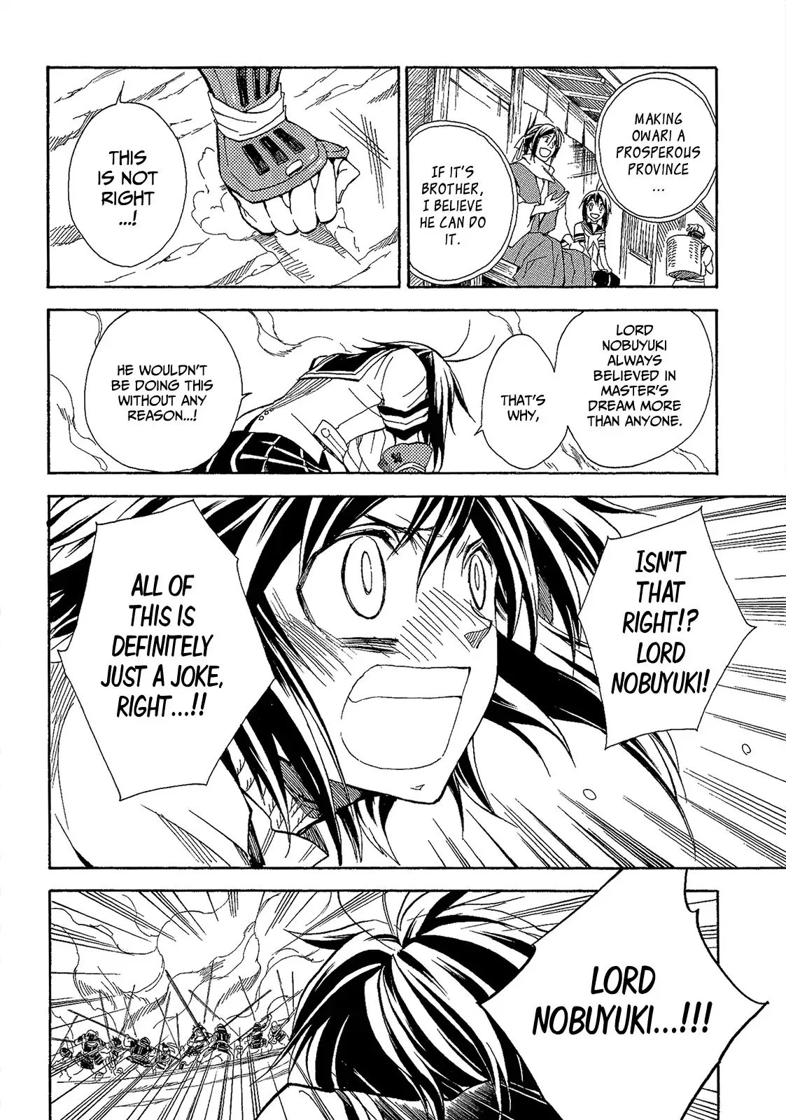 Sengoku Strays Chapter 46 page 30