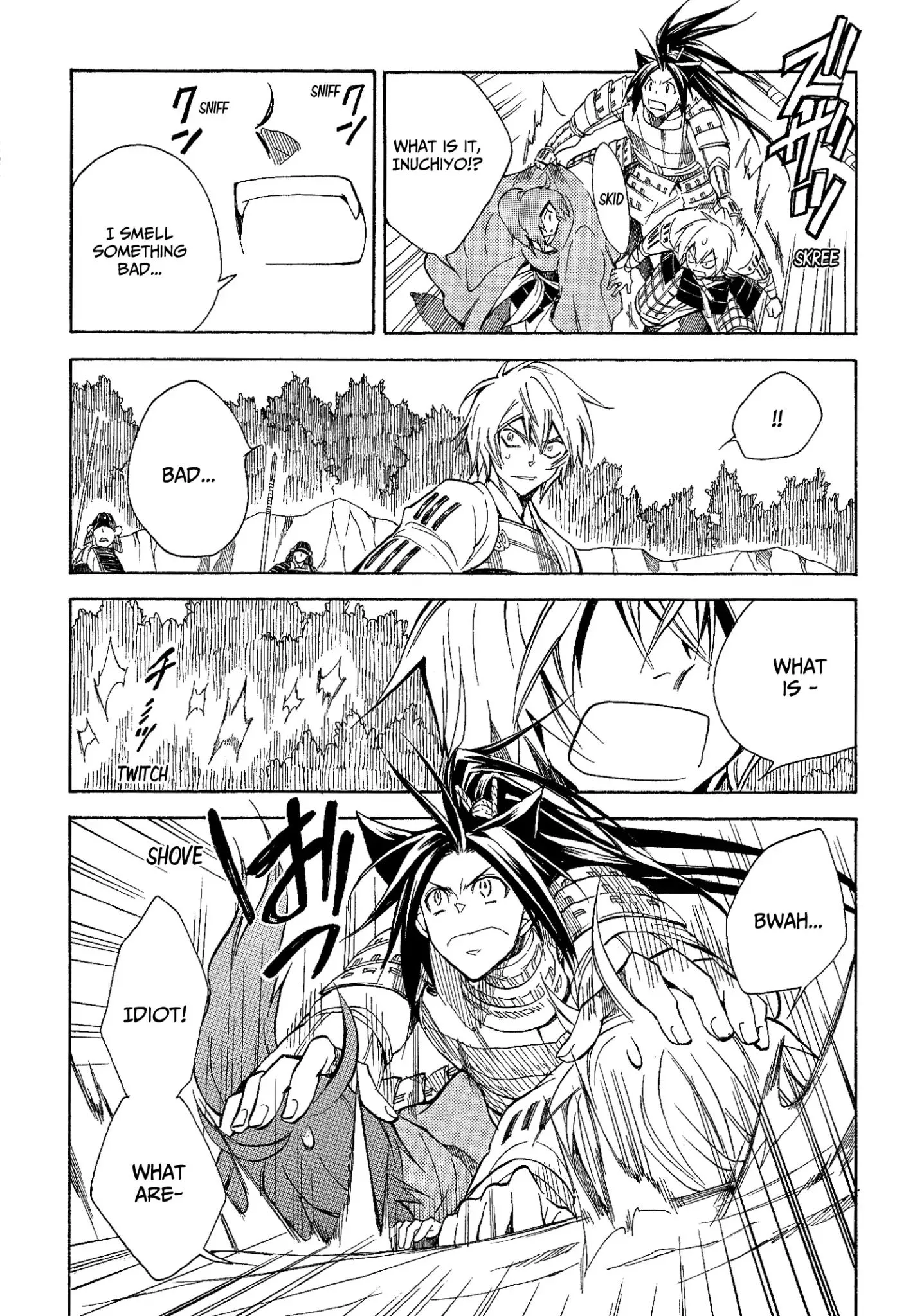 Sengoku Strays Chapter 46 page 17