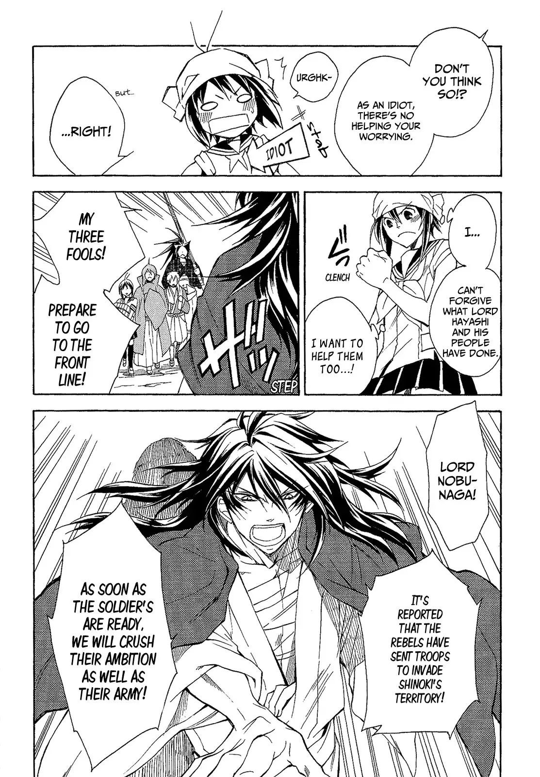 Sengoku Strays Chapter 46 page 8