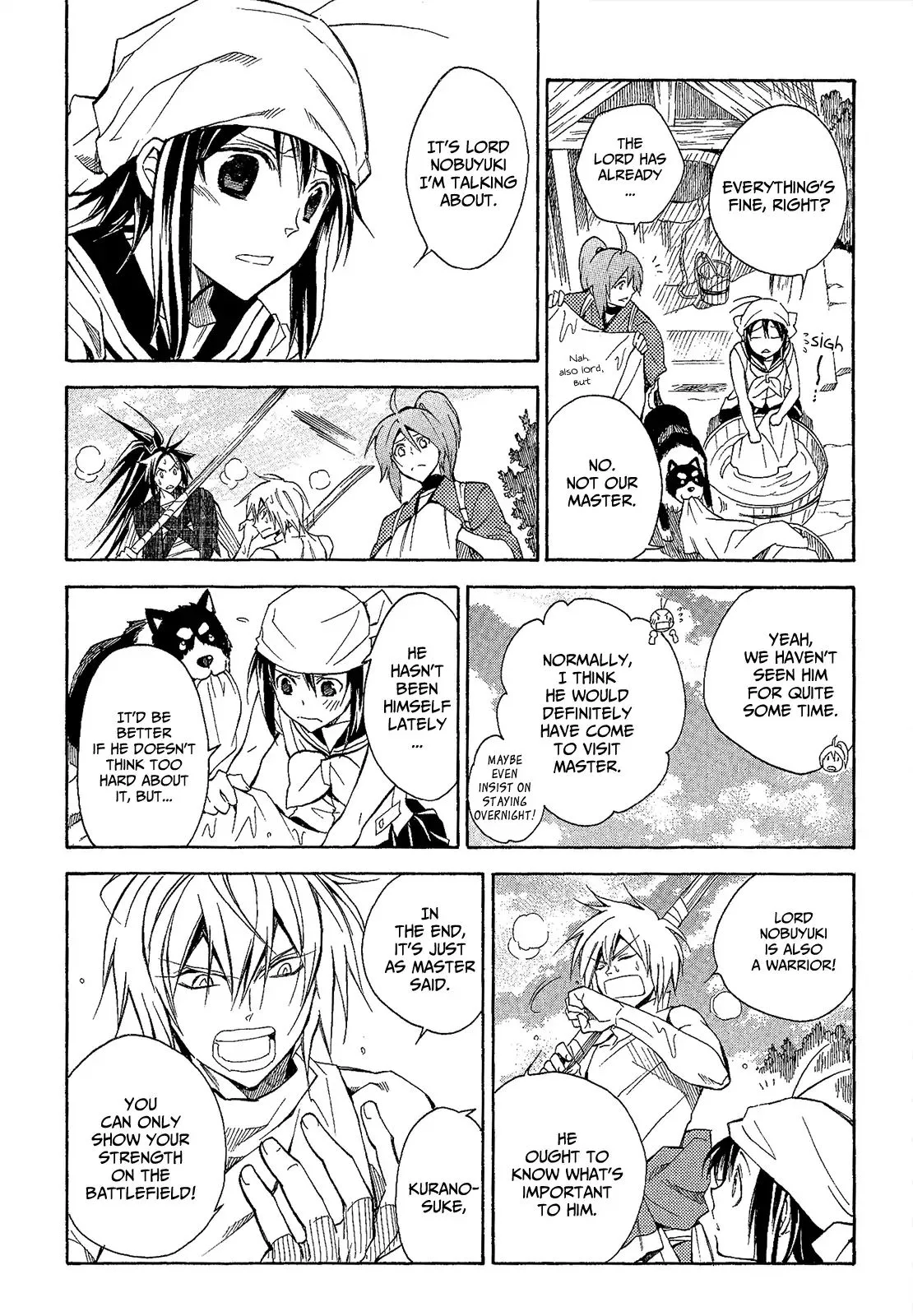 Sengoku Strays Chapter 46 page 7