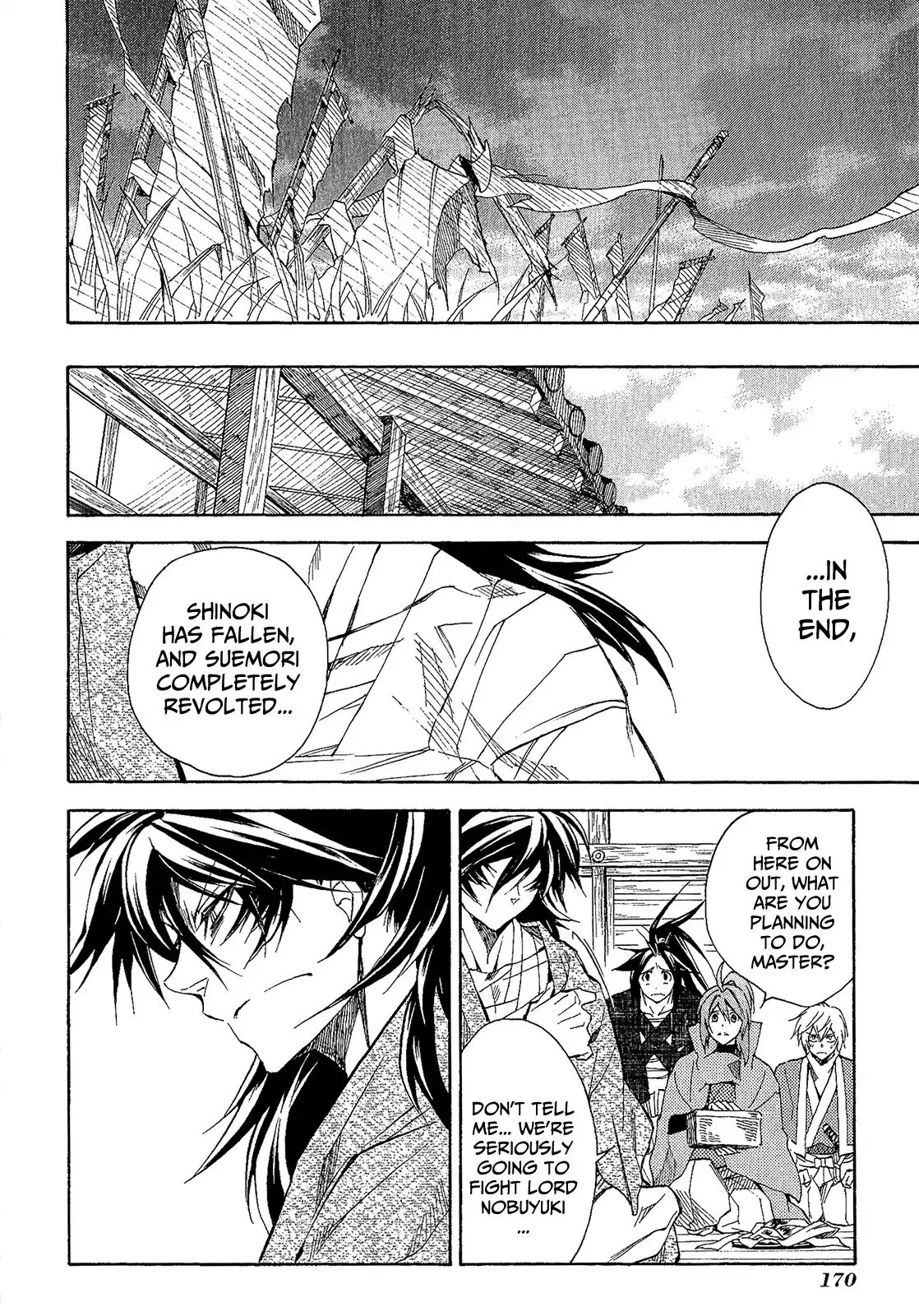 Sengoku Strays Chapter 46 page 32
