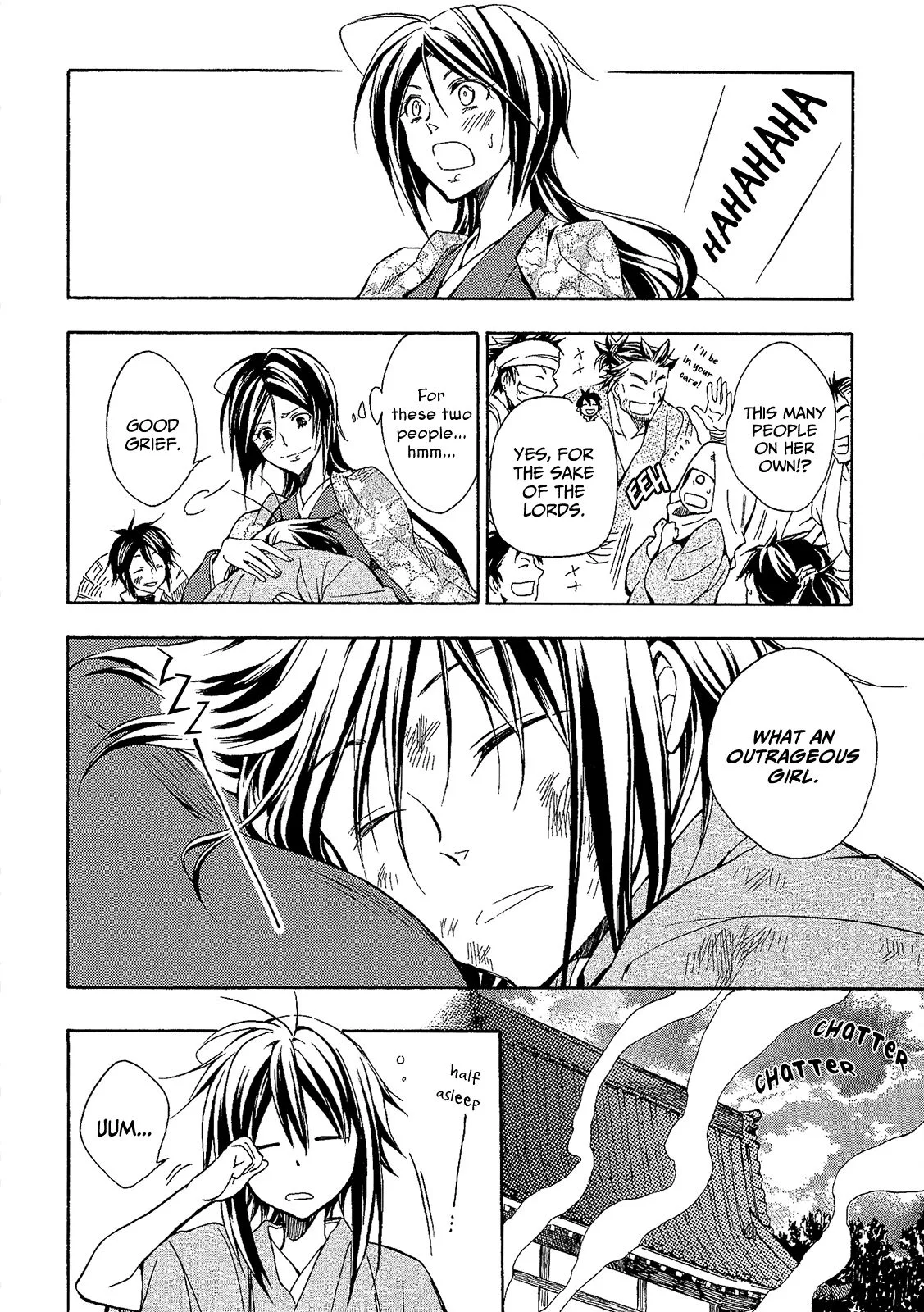 Sengoku Strays Chapter 47 page 28