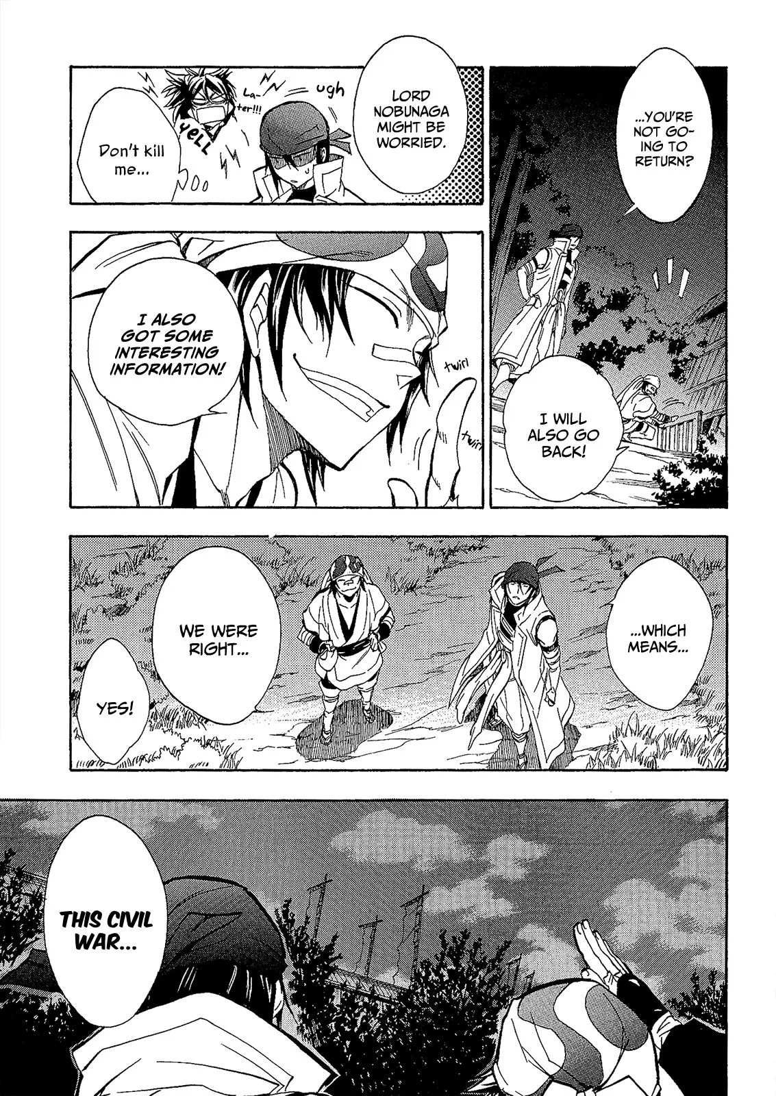 Sengoku Strays Chapter 47 page 39