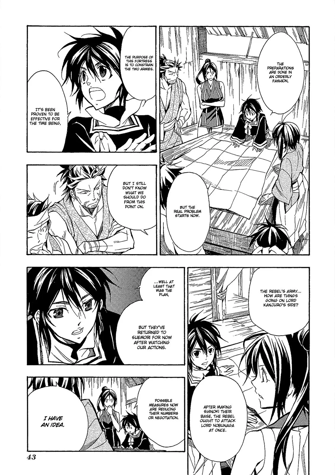 Sengoku Strays Chapter 48 page 6