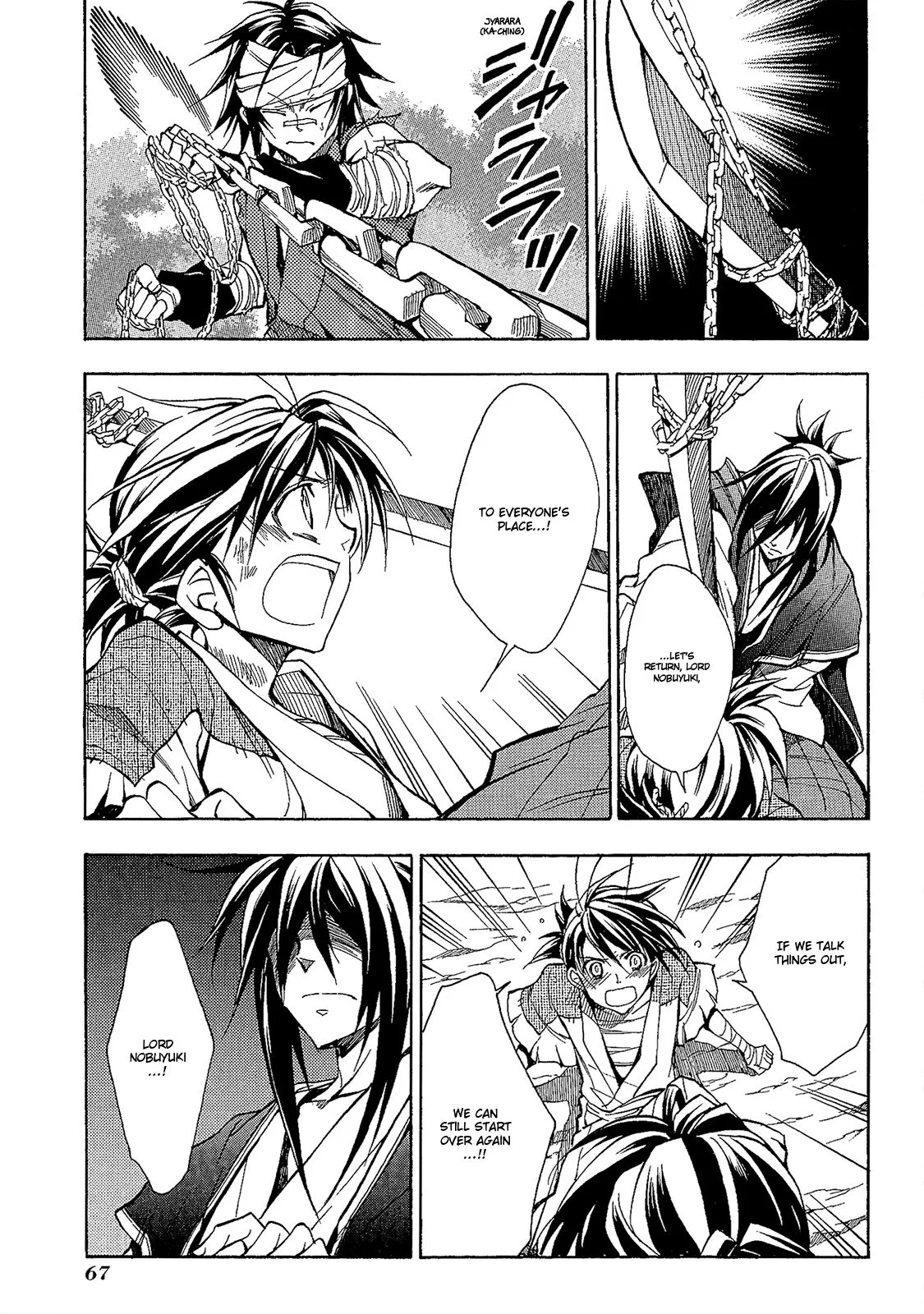 Sengoku Strays Chapter 48 page 30