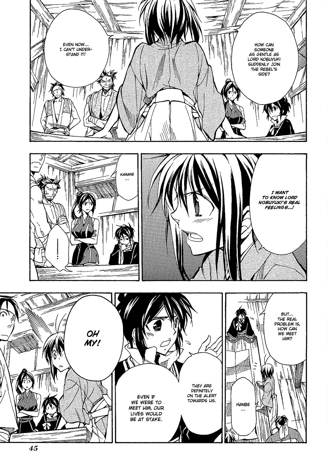 Sengoku Strays Chapter 48 page 8