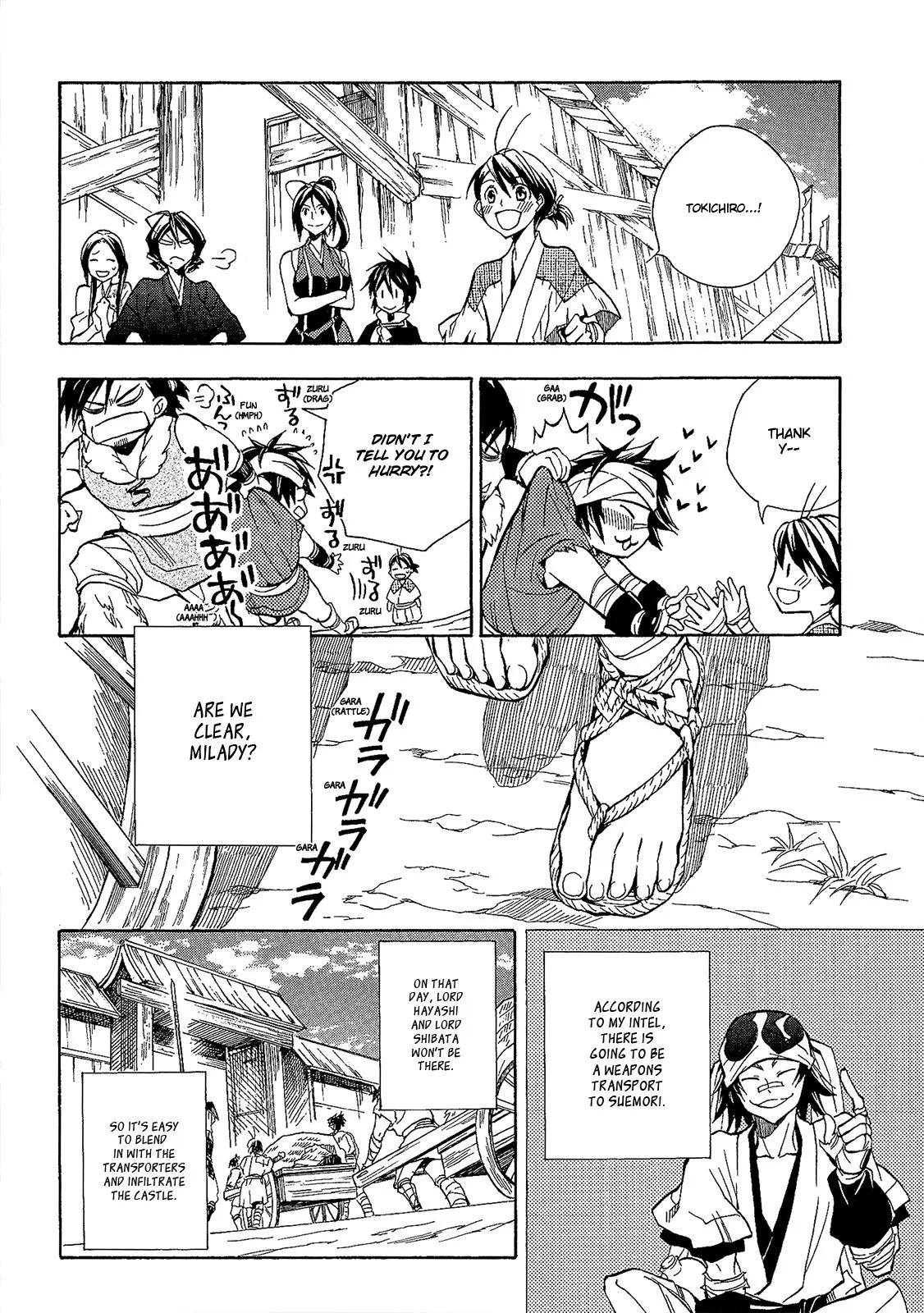 Sengoku Strays Chapter 48 page 15