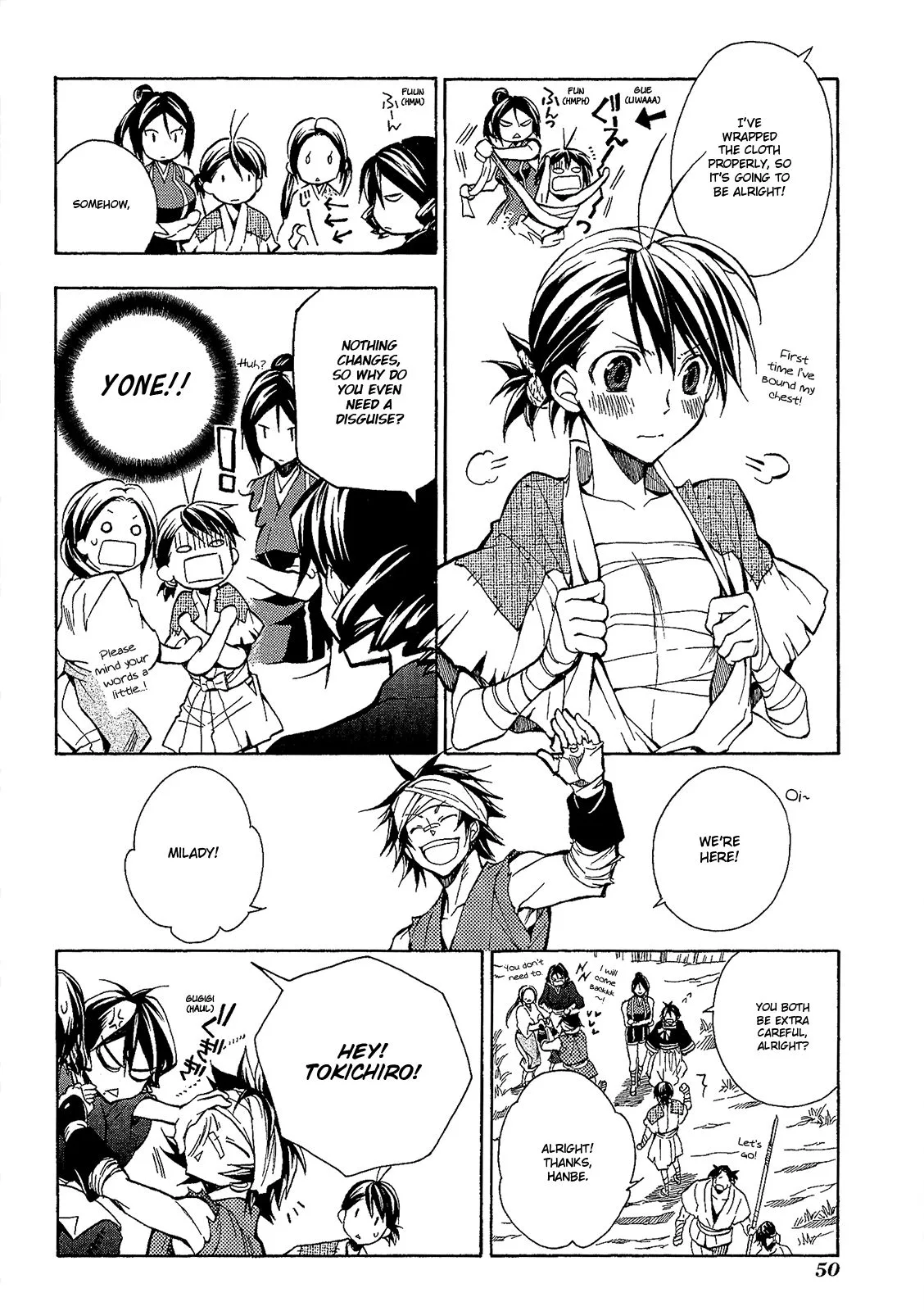 Sengoku Strays Chapter 48 page 13