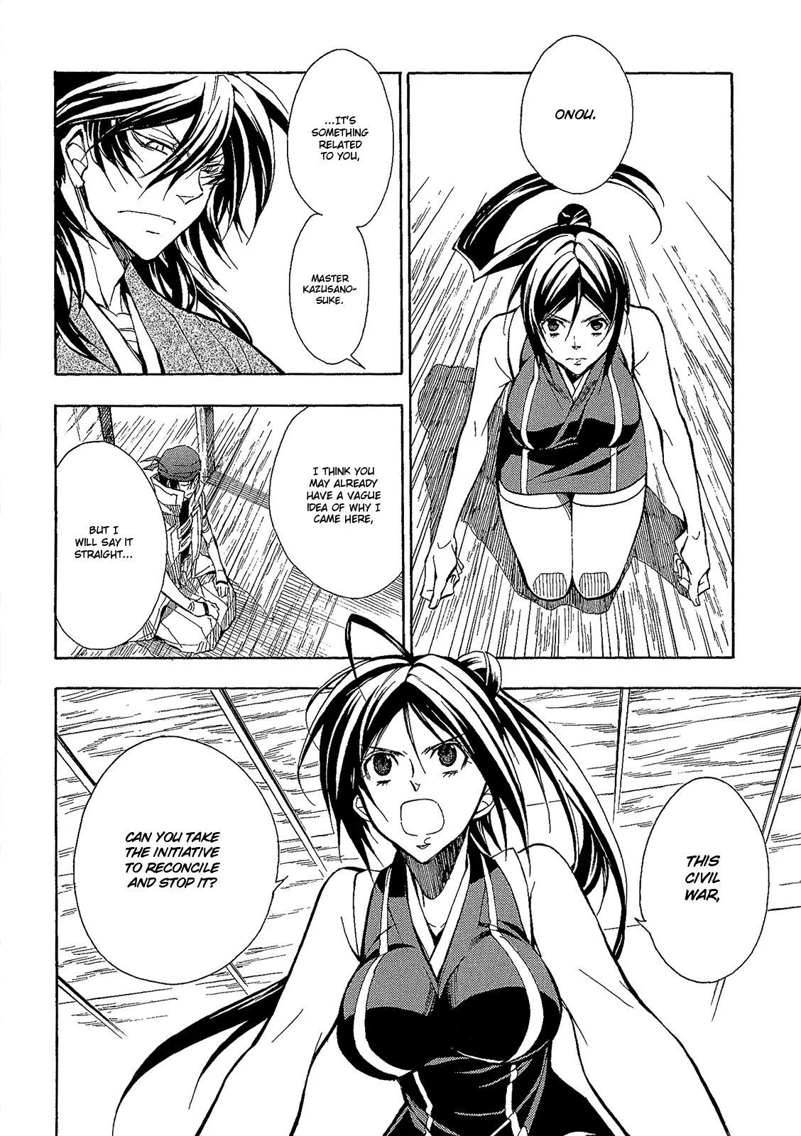 Sengoku Strays Chapter 49 page 11