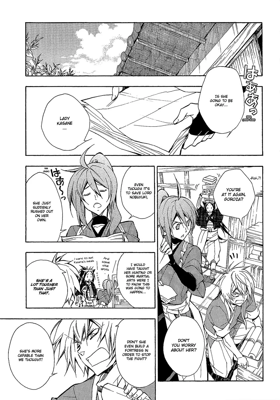 Sengoku Strays Chapter 49 page 8