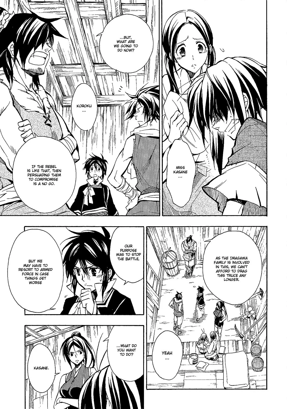 Sengoku Strays Chapter 49 page 6