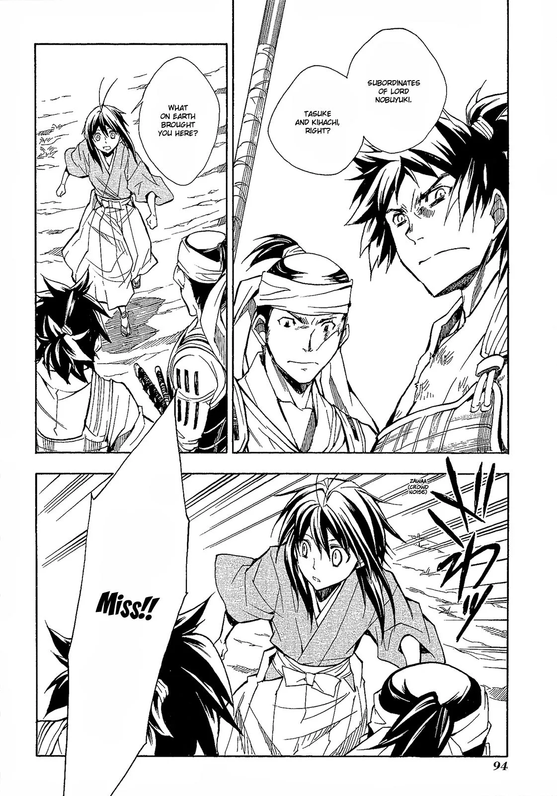 Sengoku Strays Chapter 49 page 25