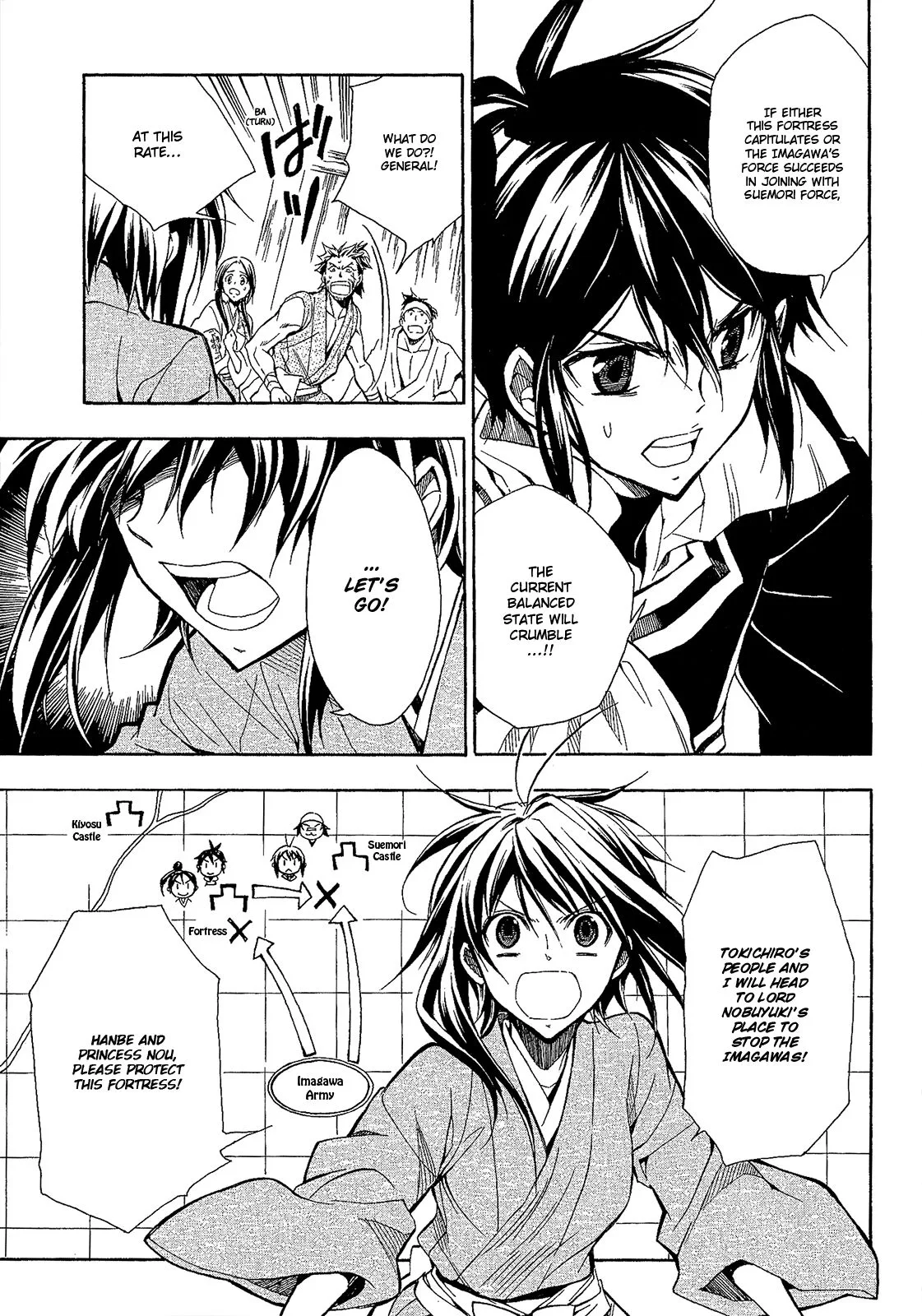 Sengoku Strays Chapter 50 page 4
