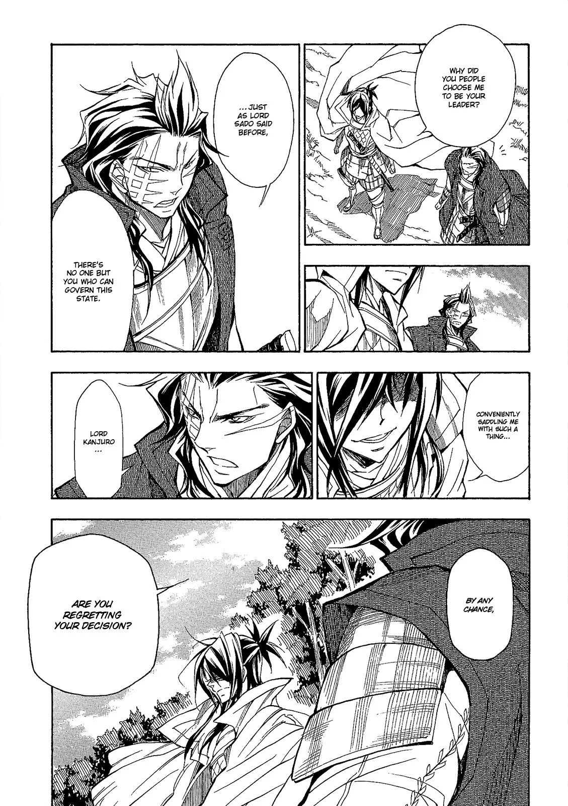 Sengoku Strays Chapter 50 page 14