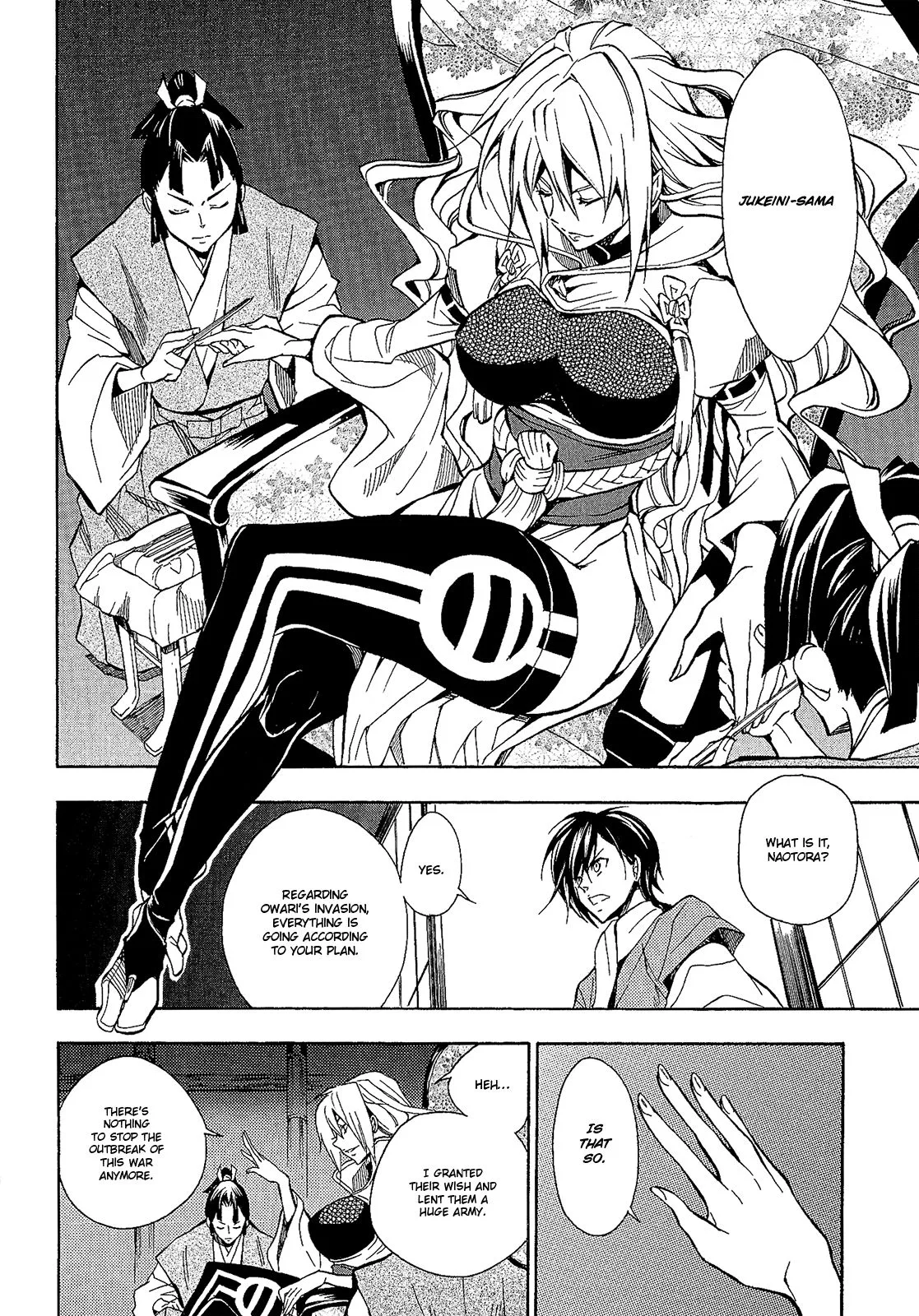 Sengoku Strays Chapter 50 page 11