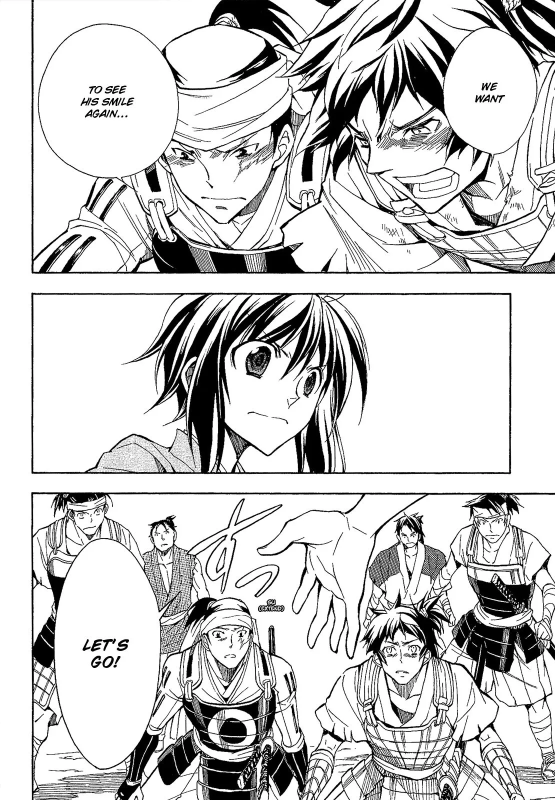 Sengoku Strays Chapter 50 page 7