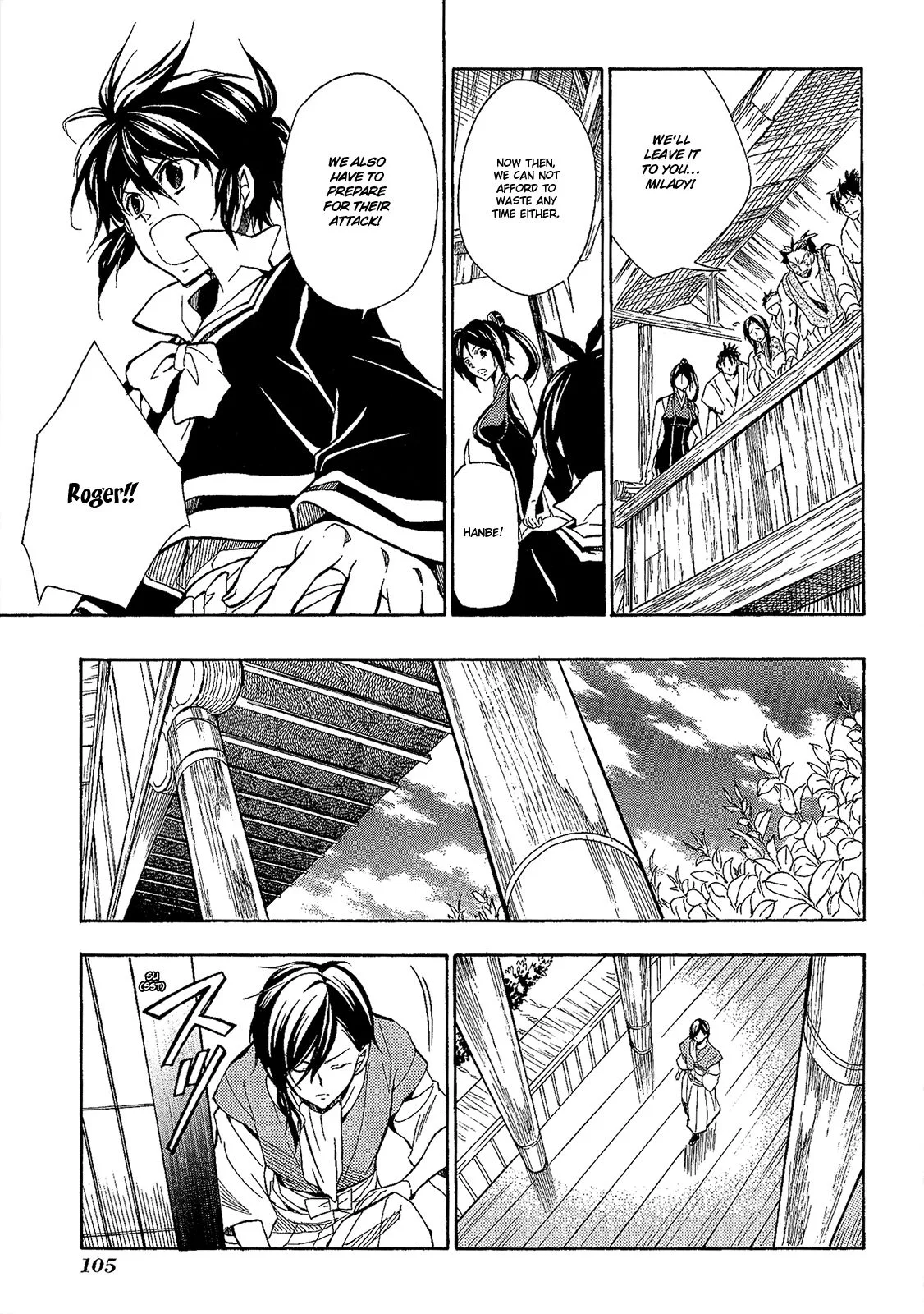 Sengoku Strays Chapter 50 page 10