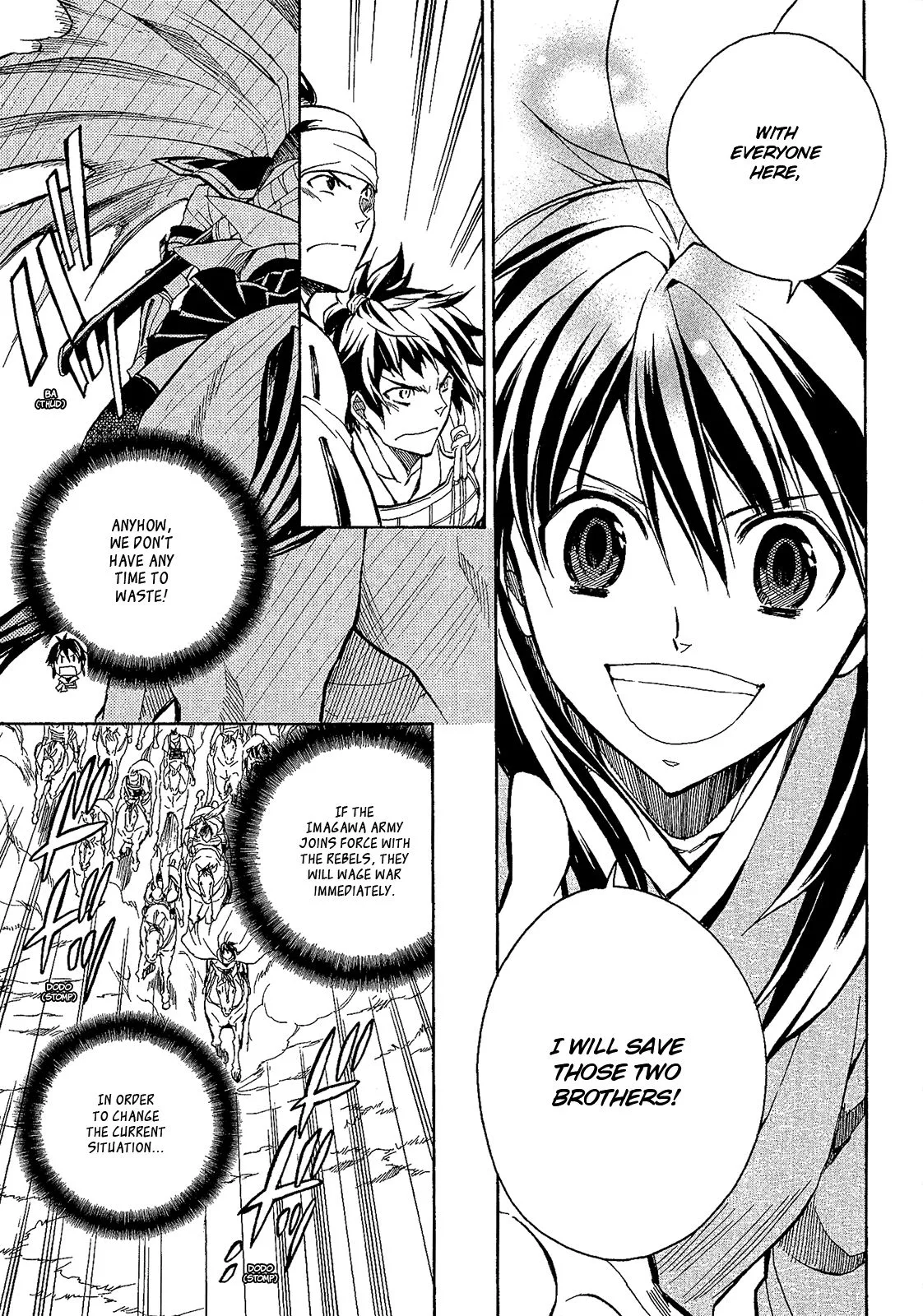 Sengoku Strays Chapter 50 page 8