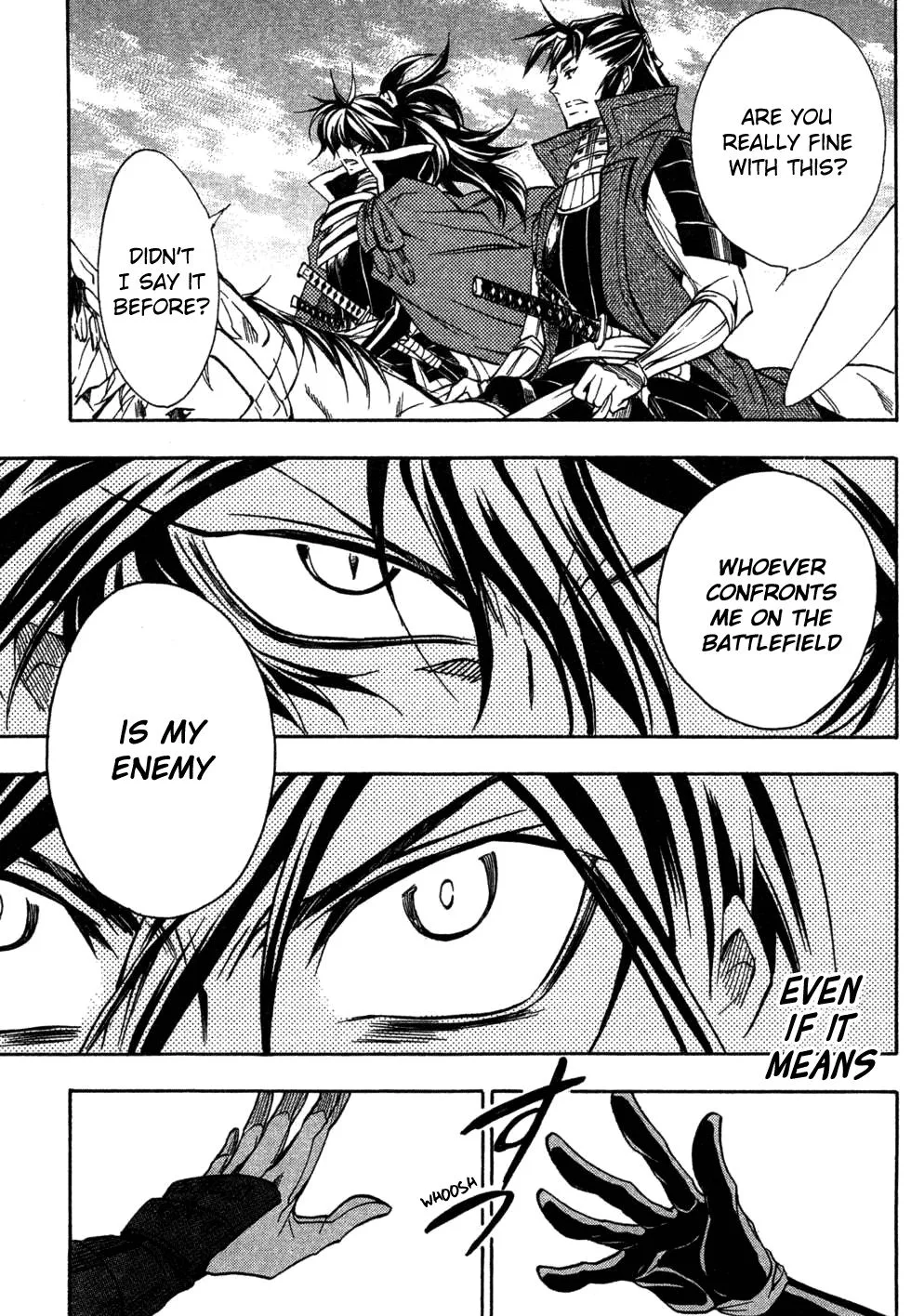 Sengoku Strays Chapter 50 page 38