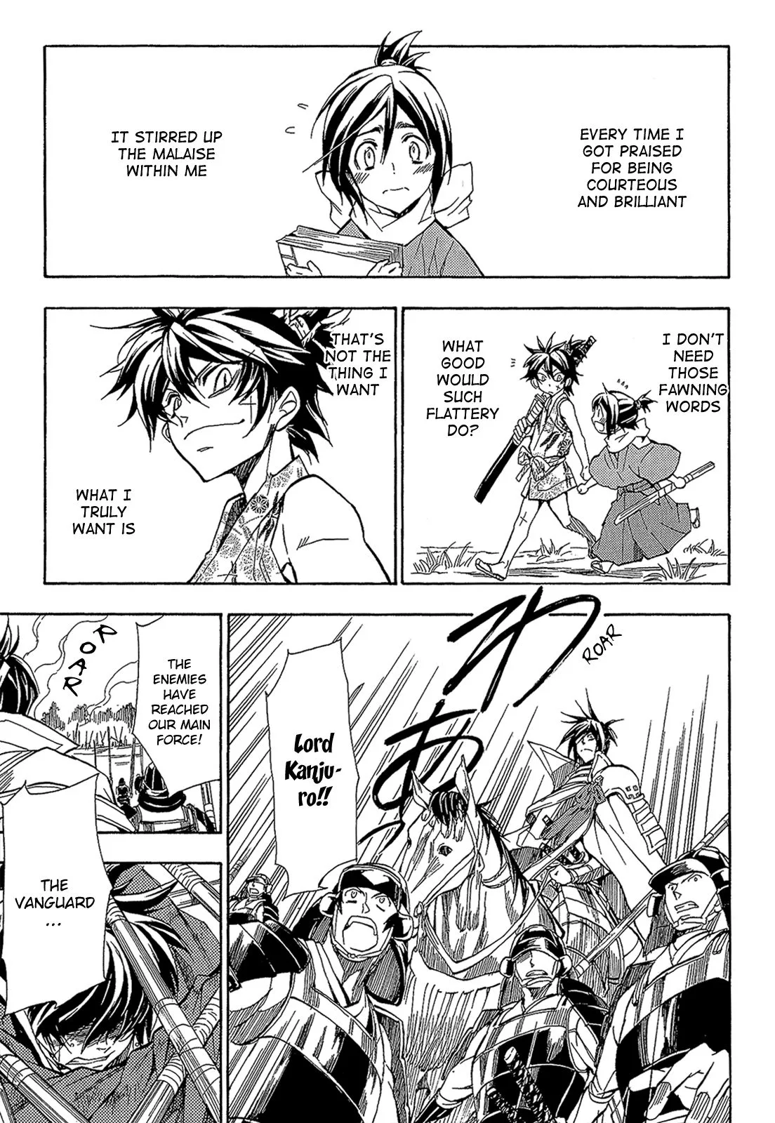Sengoku Strays Chapter 52 page 14