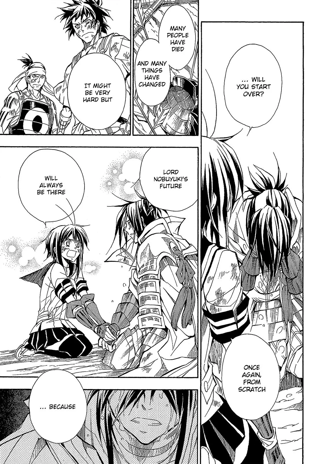 Sengoku Strays Chapter 53 page 35