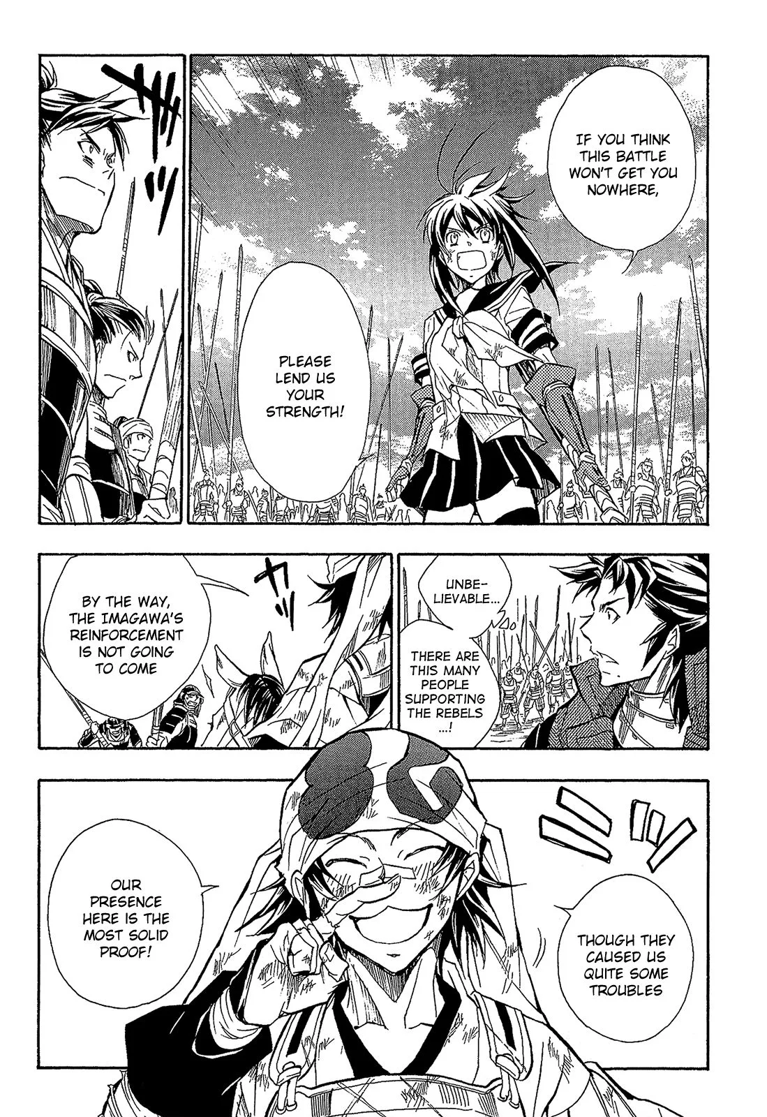 Sengoku Strays Chapter 53 page 30
