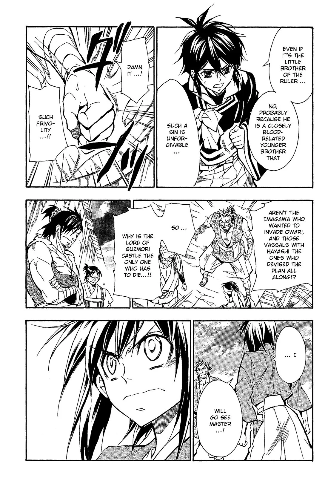 Sengoku Strays Chapter 54 page 4