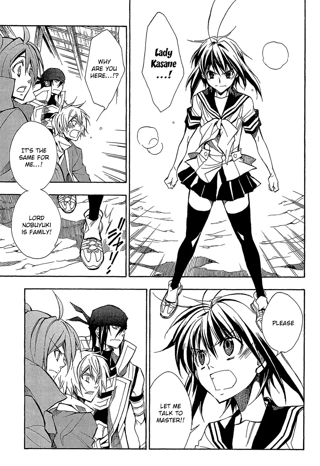 Sengoku Strays Chapter 54 page 8