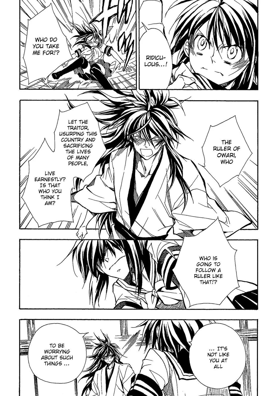 Sengoku Strays Chapter 54 page 14