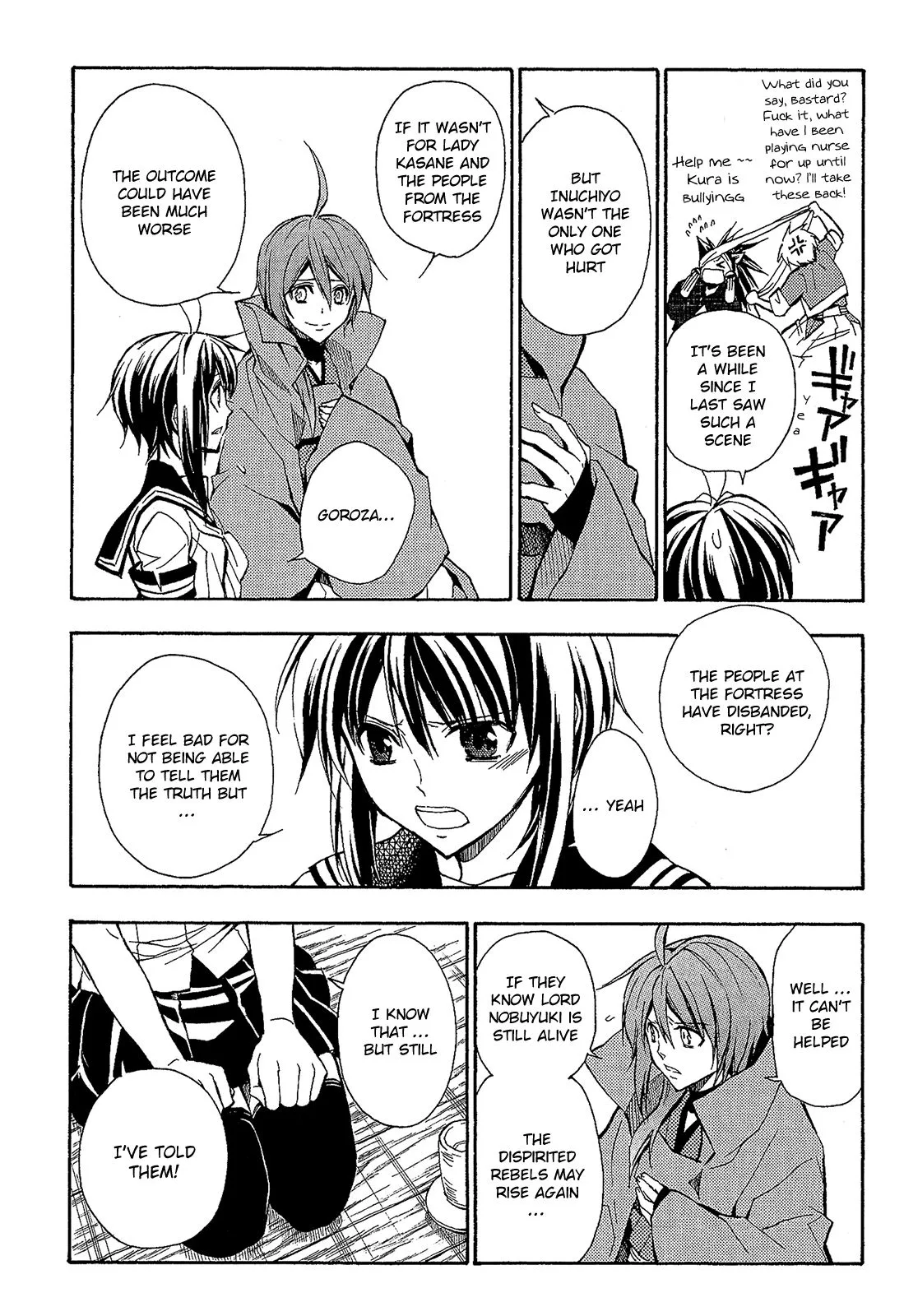 Sengoku Strays Chapter 55 page 10