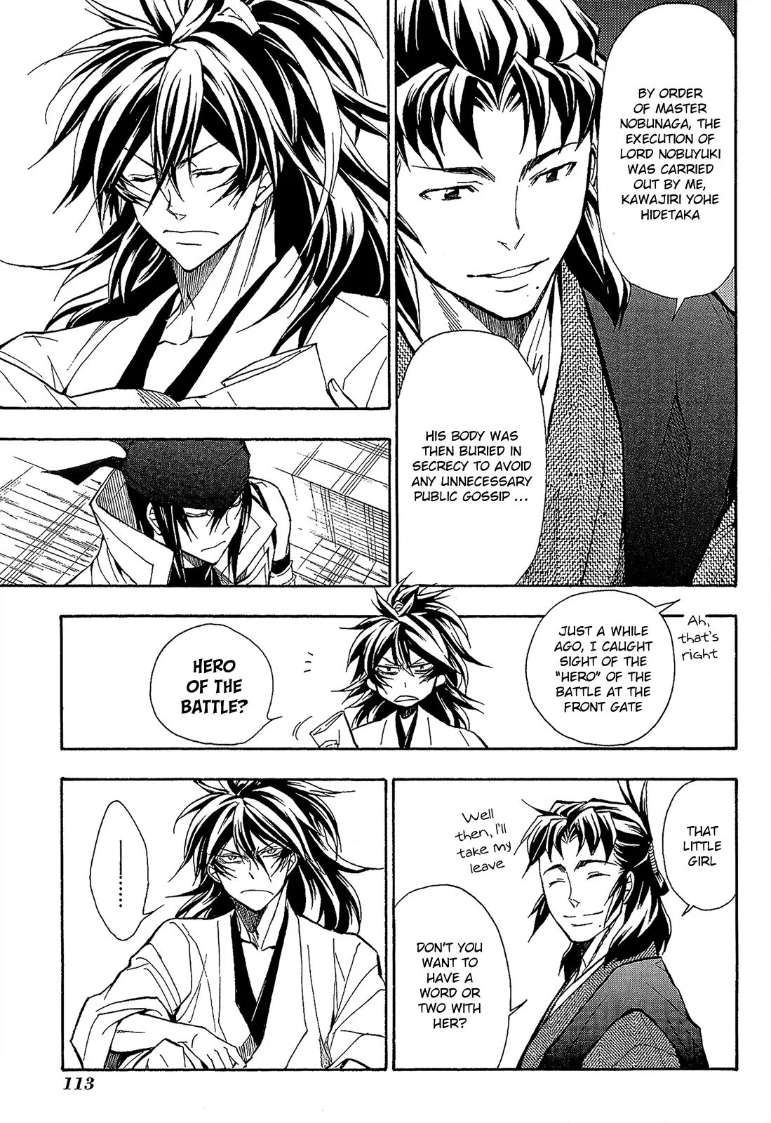 Sengoku Strays Chapter 55 page 8